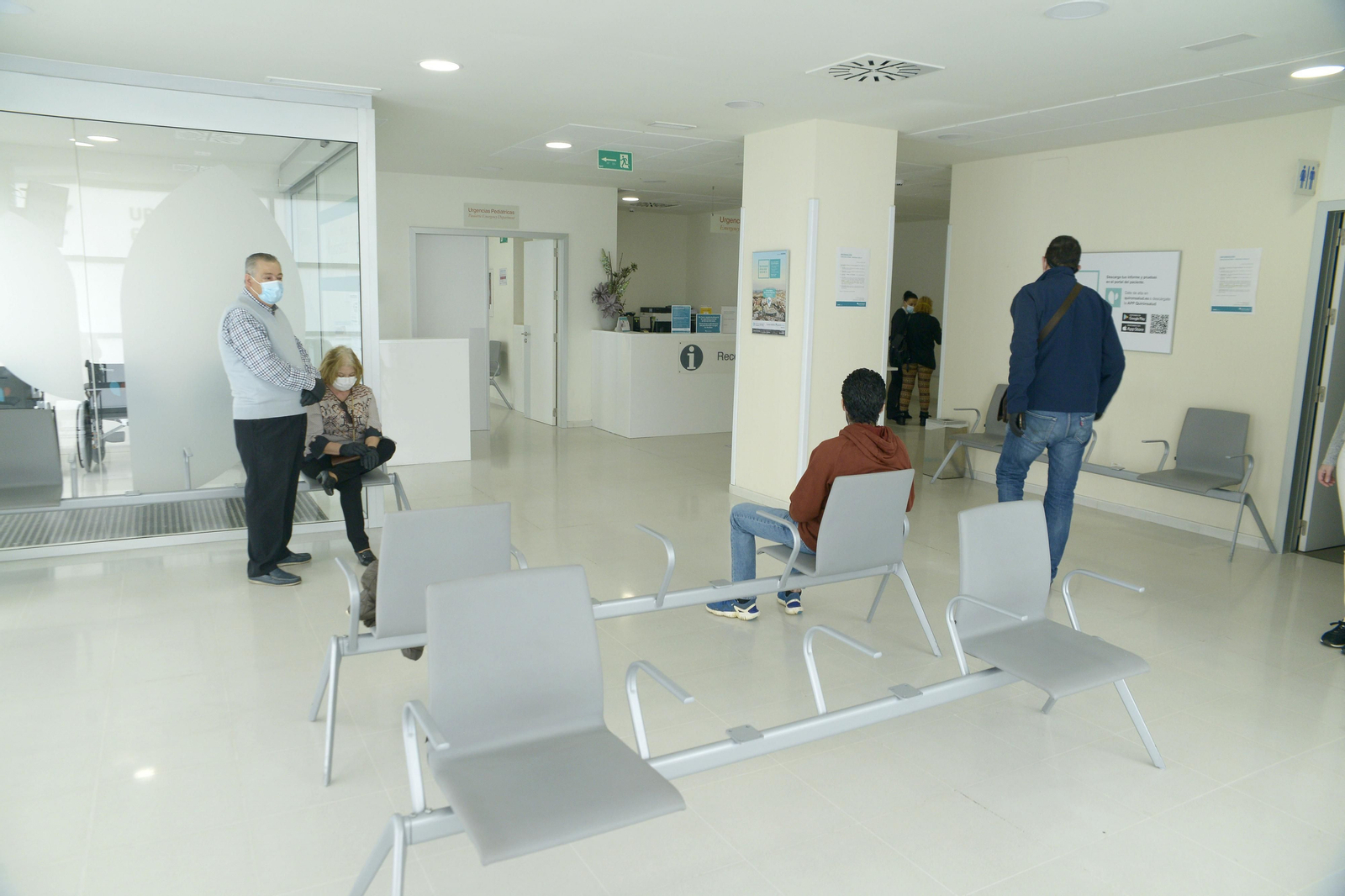 Fotos del dispositivo  para atender pacientes en QuironSalud