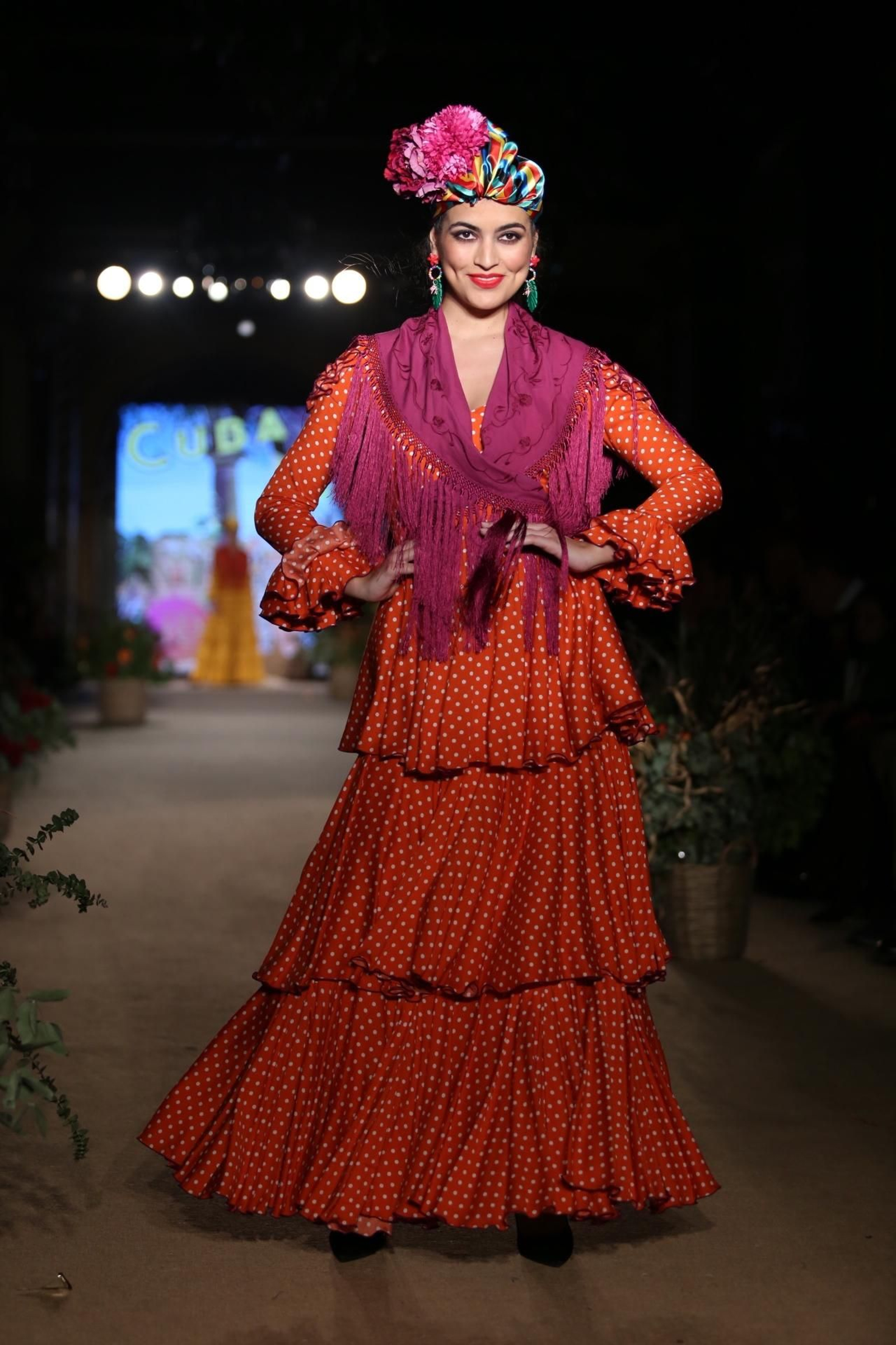 Rocío Olmedo, las fotos del desfile en We Love Flamenco 2019