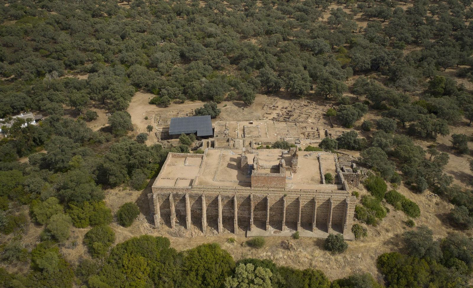 Las espectaculares fotos del yacimiento romano de Munigua