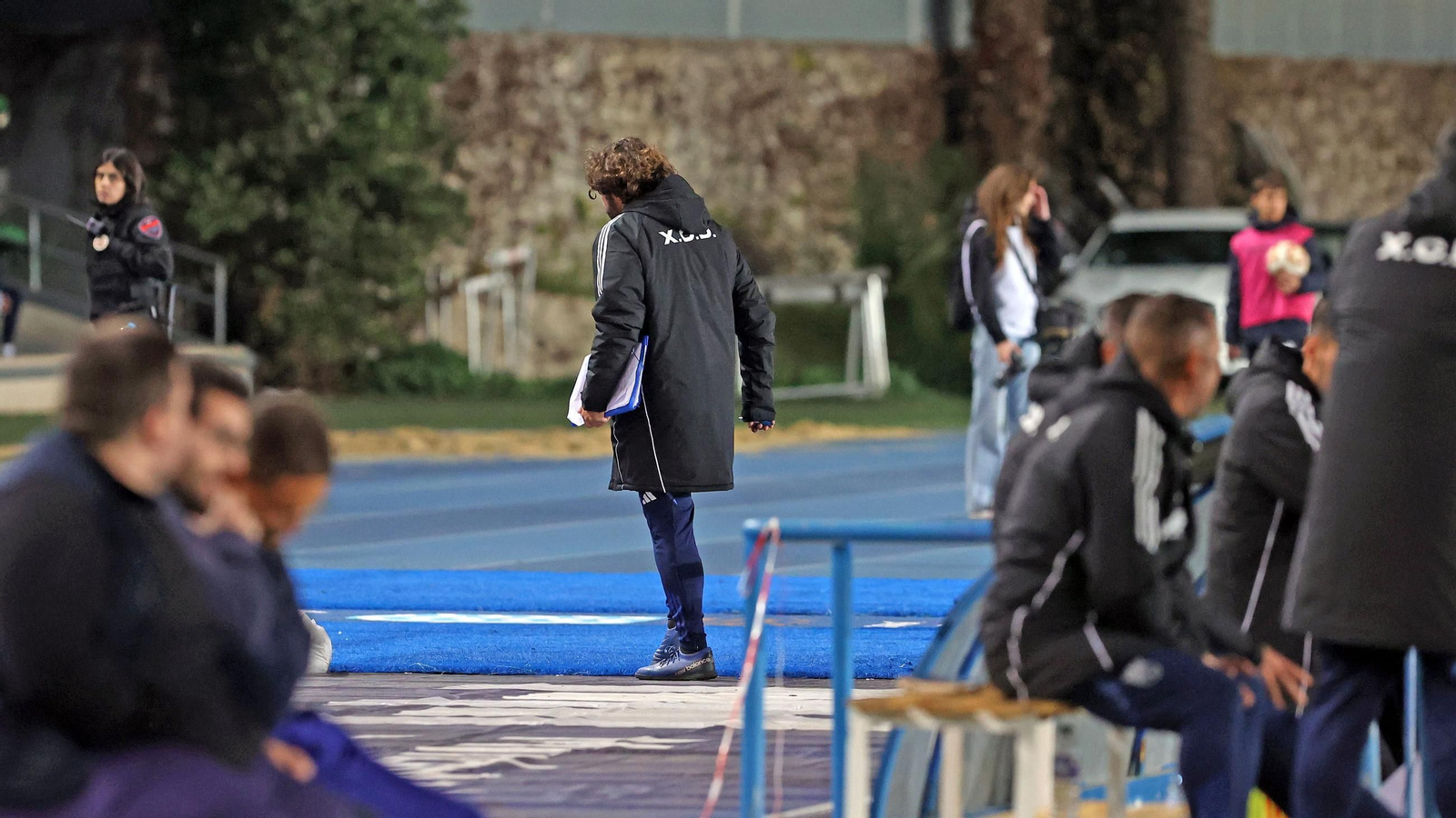 Imágenes del derbi entre Xerez CD y Xerez DFC en Chapín