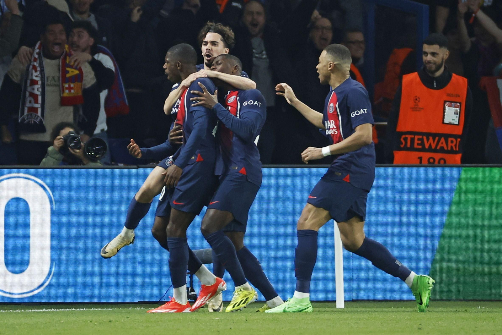 Las mejores fotos del PSG - Barcelona