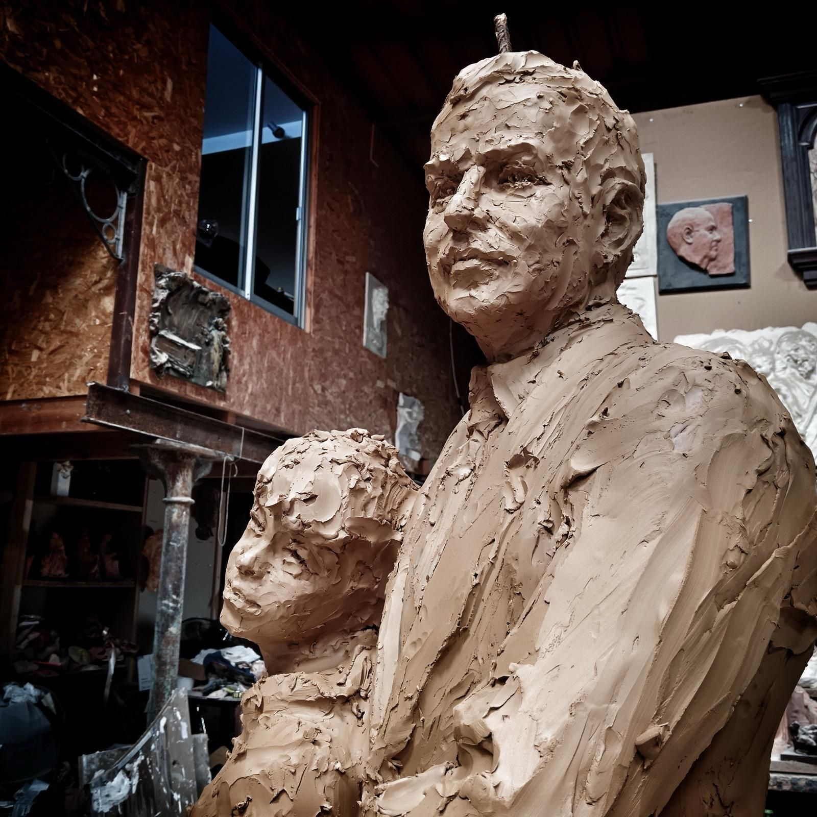 El nuevo monumento a Manuel Siurot. El nuevo monumento a Manuel Siurot.