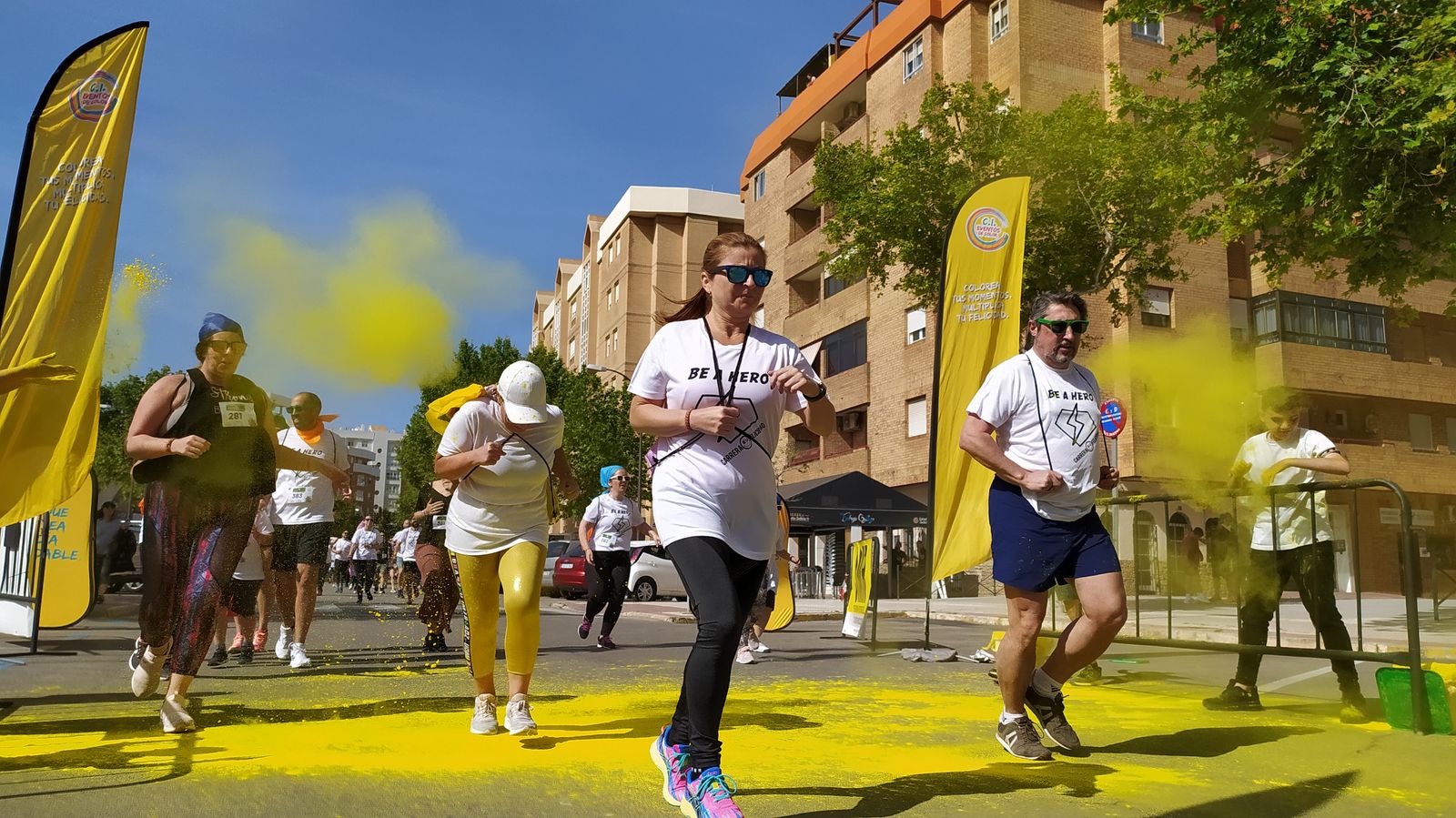Las imágenes de la Carrera de la Felicidad en San Fernando