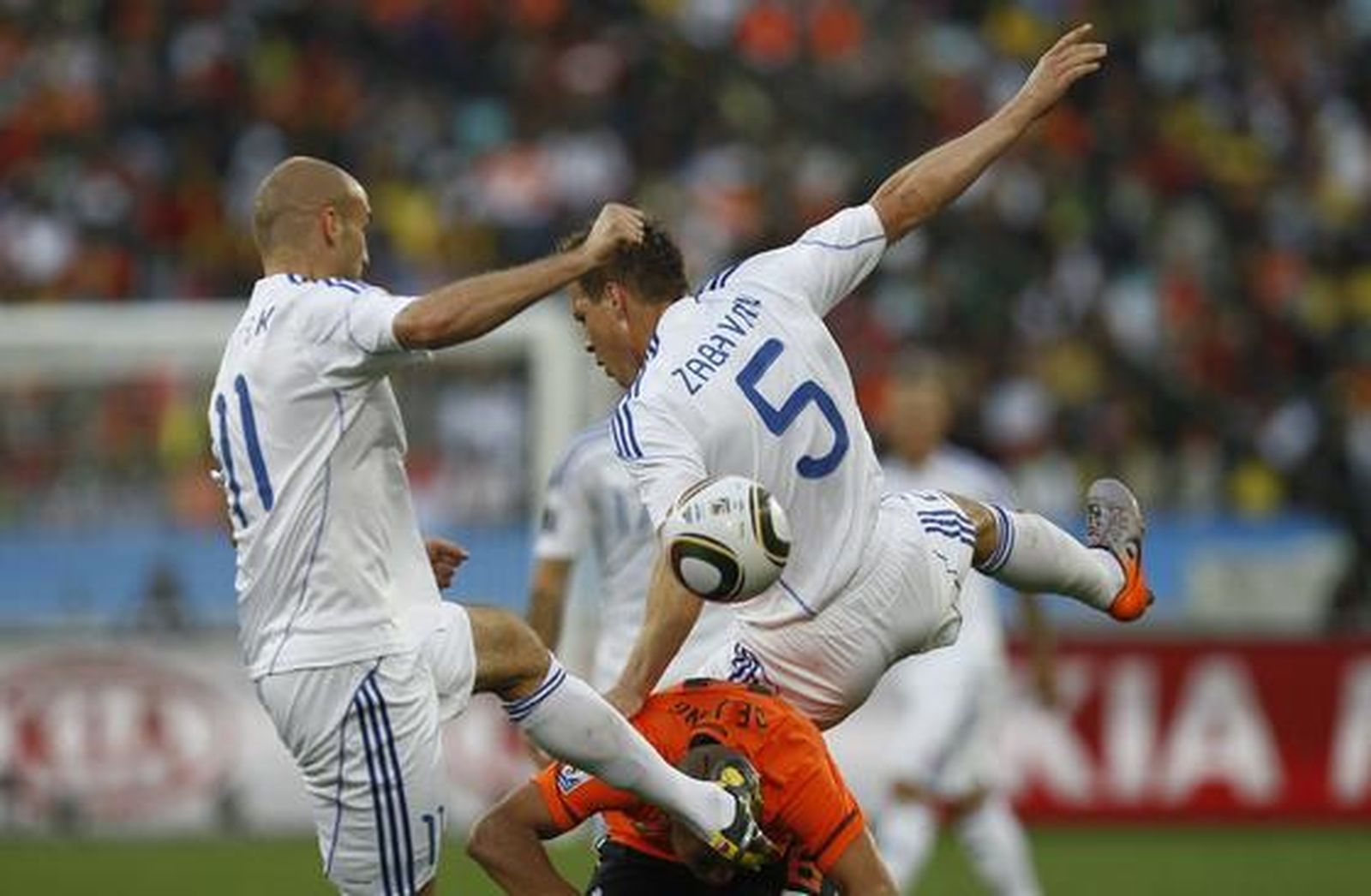 Holanda se mete en cuartos de final después de ganar a Eslovaquia. / AFP