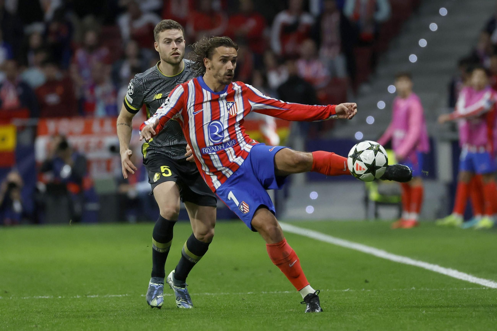 Las mejores imágenes del Atlético de Madrid en su duelo contra el Lille
