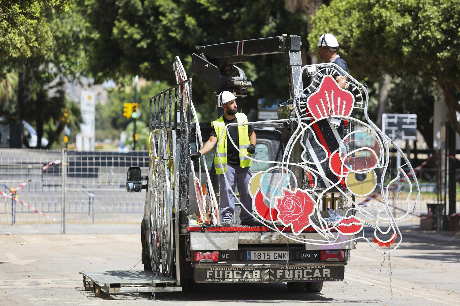 Cuenta atrás para la Feria de Málaga en el Real (fotos)