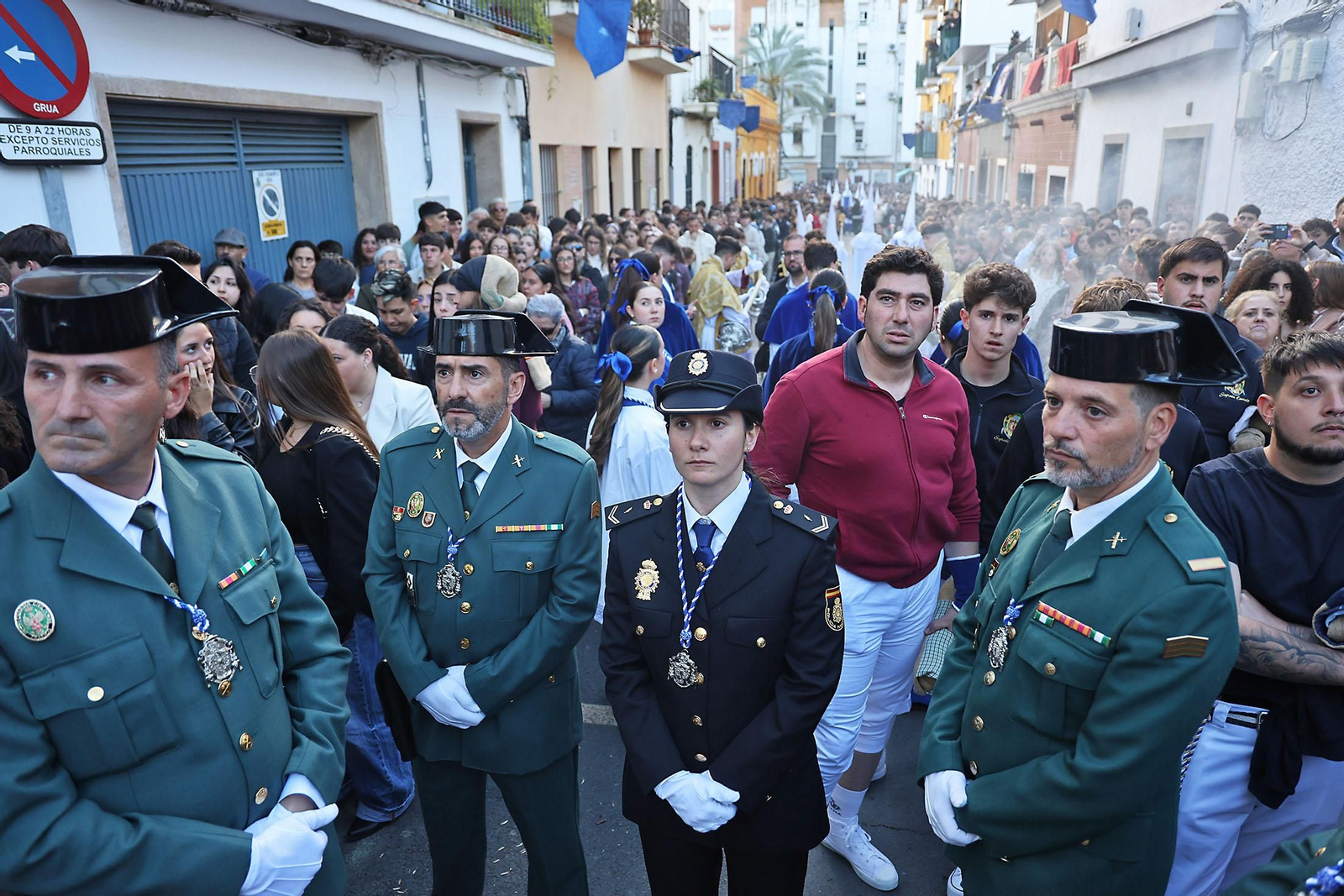 Martes Santo en Huelva: Imágenes de la Hermandad de La Lanzada