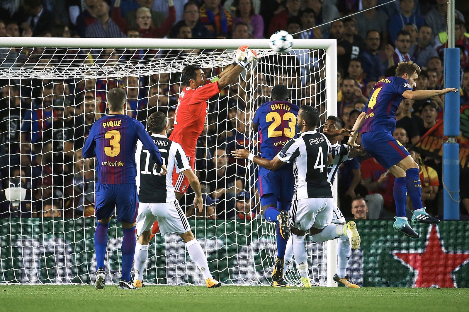 El Barcelona-Juventus, en imágenes