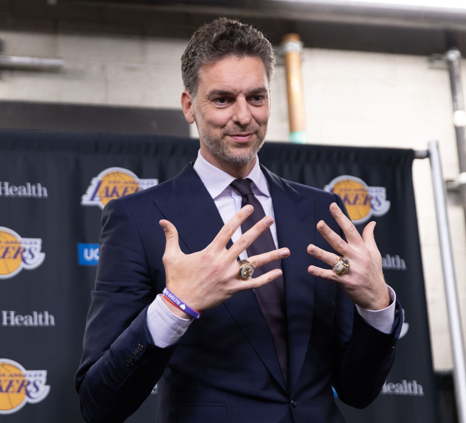 Las fotos del gran día de Pau Gasol