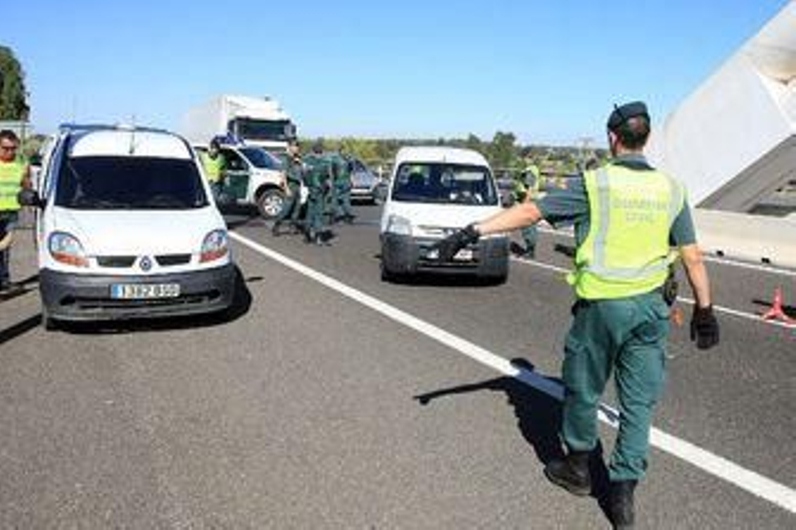 Agentes de la Guardia Civil.