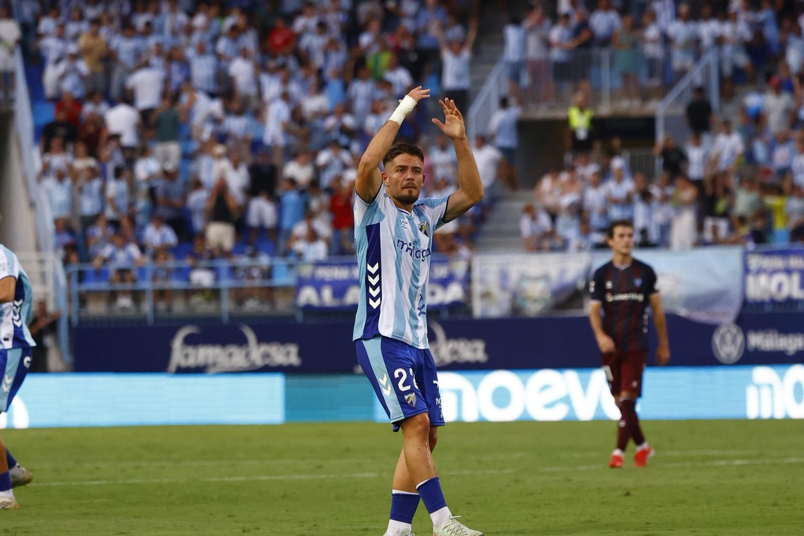 El Málaga CF - SD Eibar, en fotos