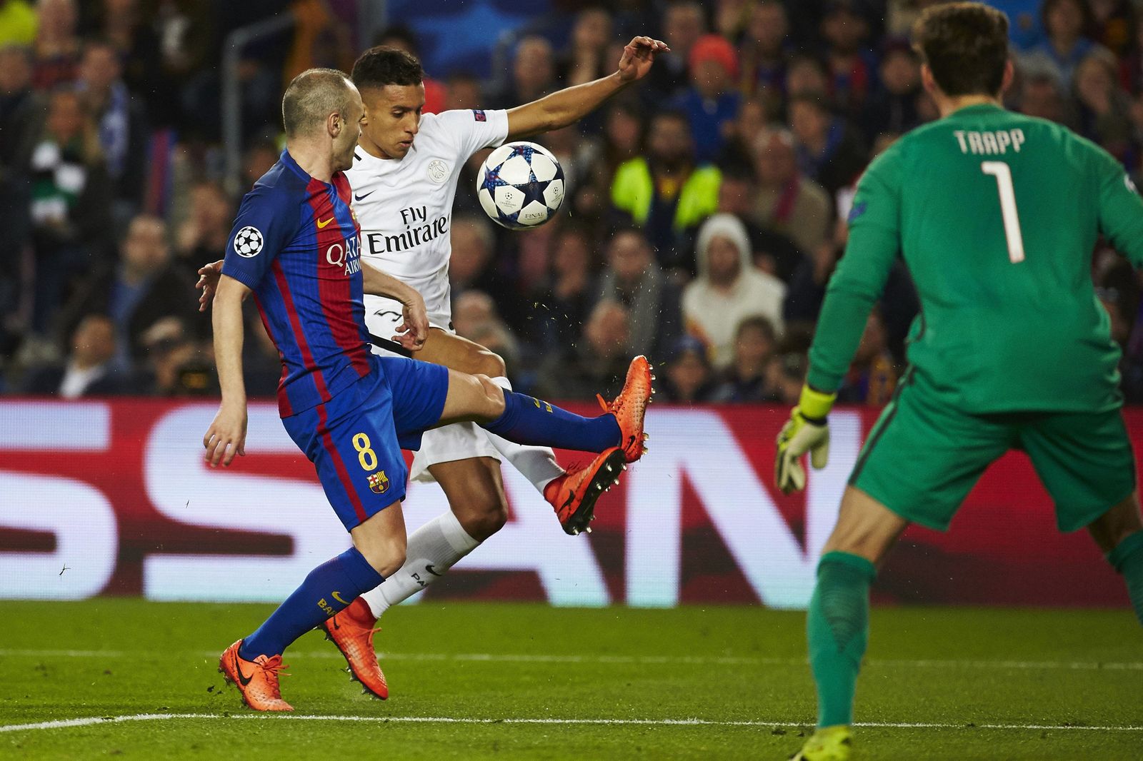 El Barcelona-PSG, en imágenes