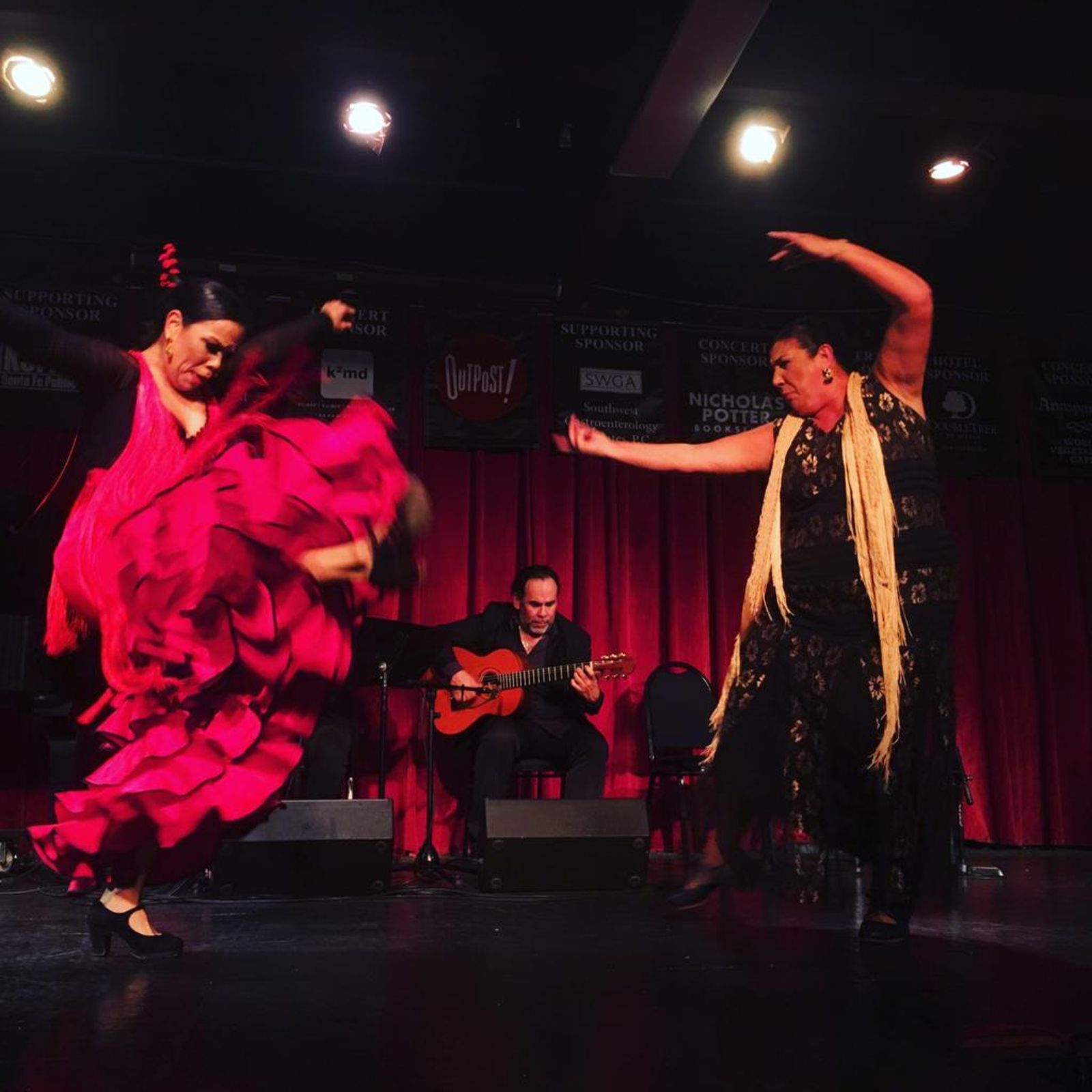 Carmen Ledesma y Valeria Montes, en una imagen promocional difundida por Flamenco La Isla.