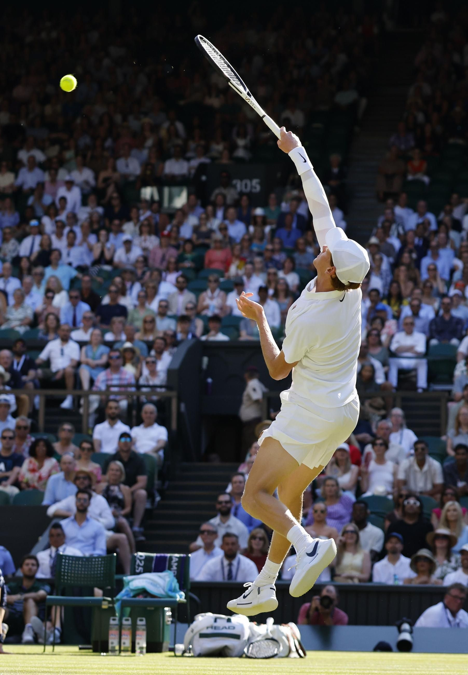 Las mejores imágenes del Sinner - Djokovic Las mejores imágenes del Sinner - Djokovic