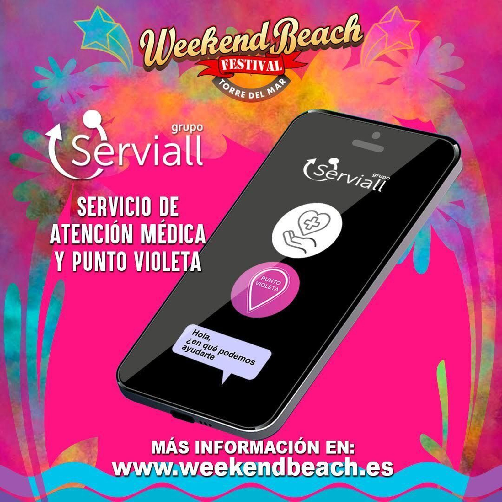 Cartel del servicio médico digital y Punto Violeta Cartel del servicio médico digital y Punto Violeta