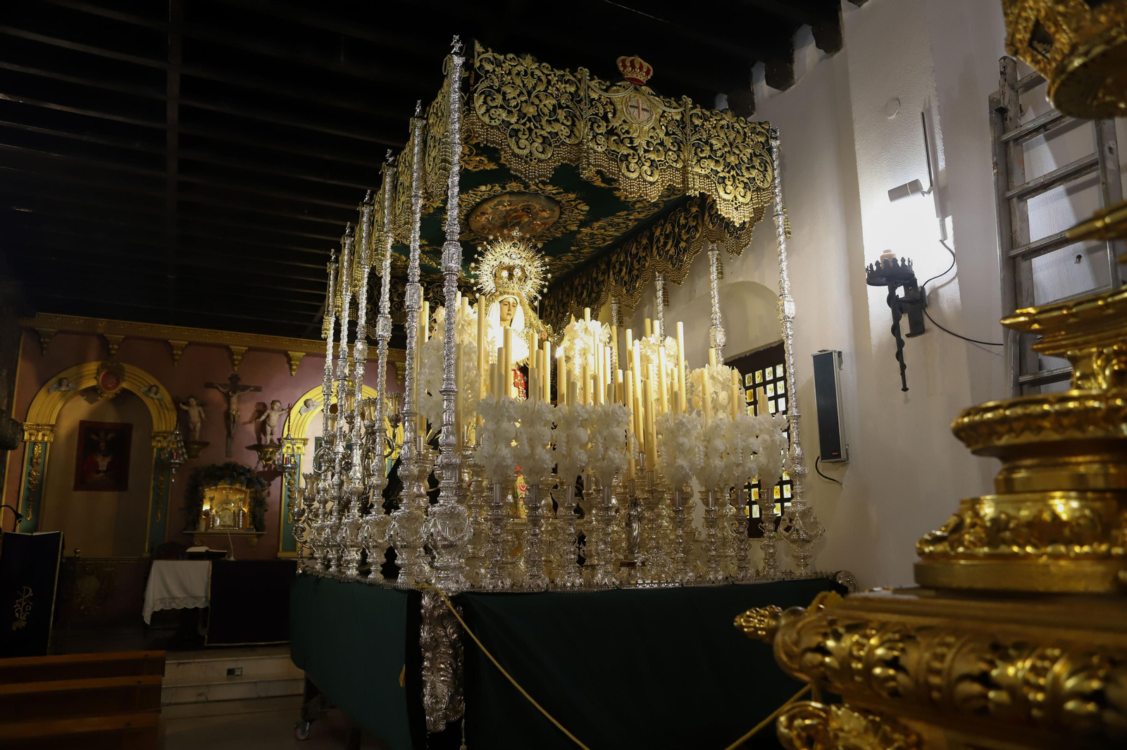Fotos de los preparativos de la Semana Santa en Algeciras