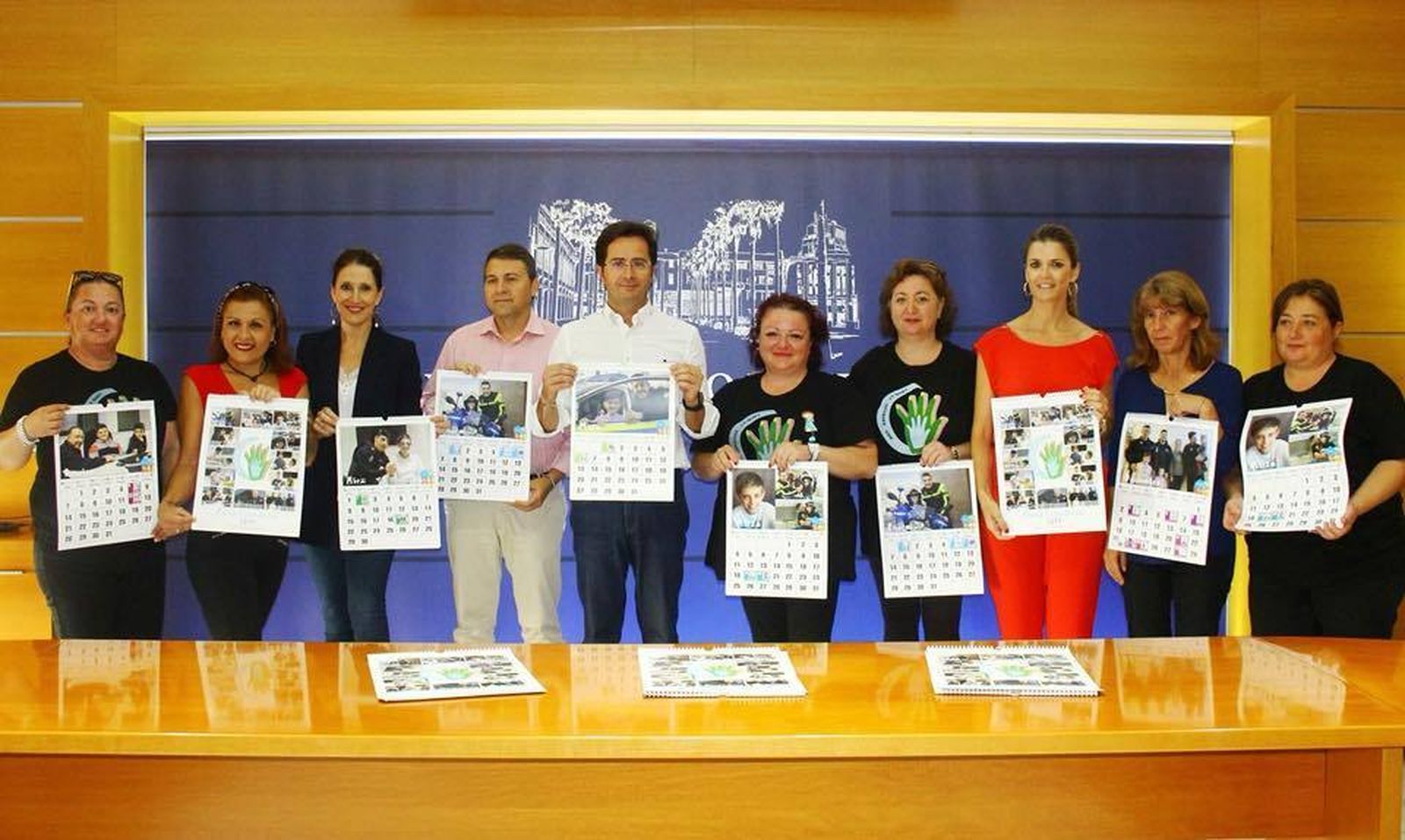 Presentación de los calendarios.