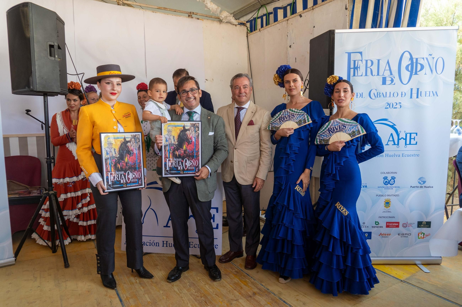 Imágenes de la entrega de reconocimientos de la X edición de la Feria de Otoño y del Caballo 2025 de Huelva