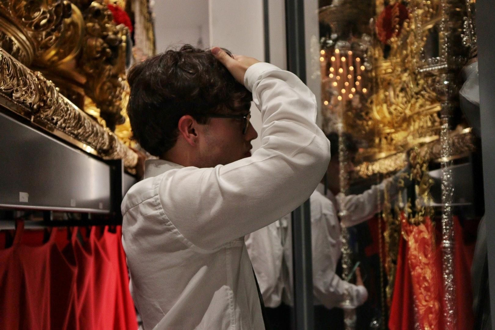 Las imágenes de Fusionadas en el Miércoles Santo en Málaga