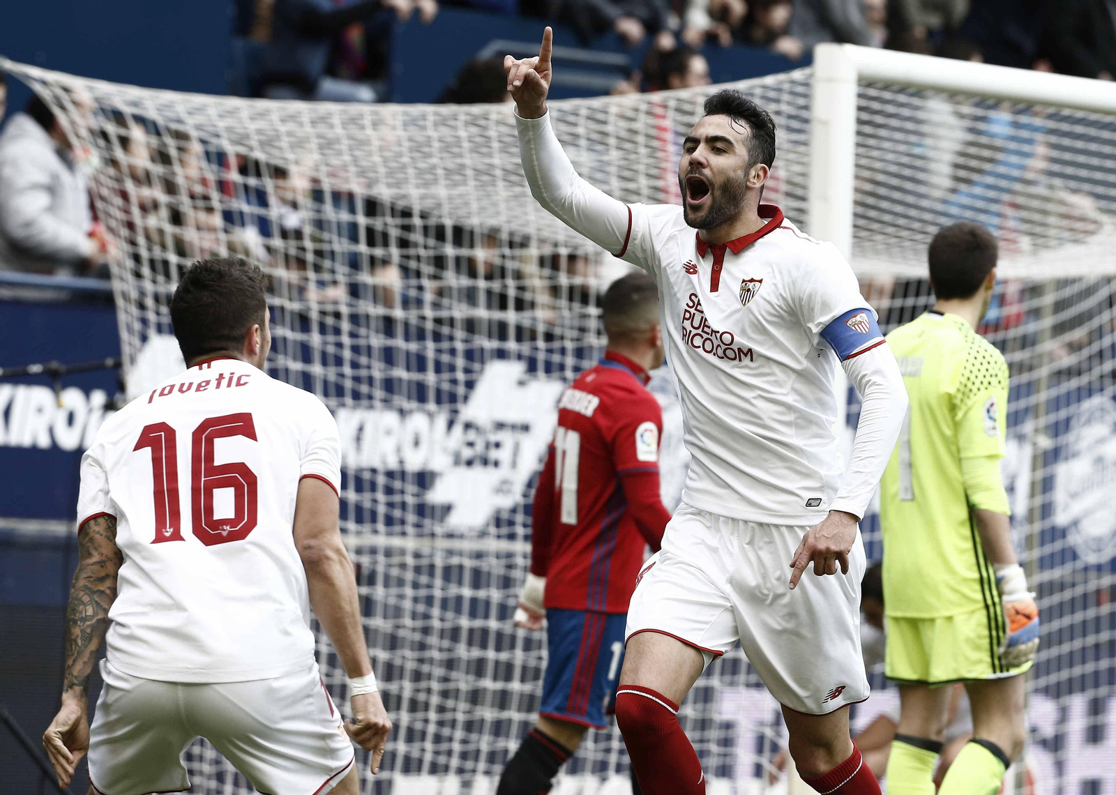 Las imágenes del Osasuna-Sevilla