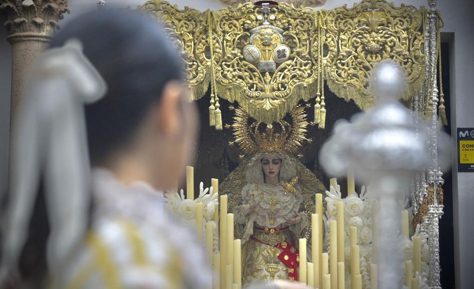 La Virgen de la Salud de San Gonzalo el Lunes Santo de 2022