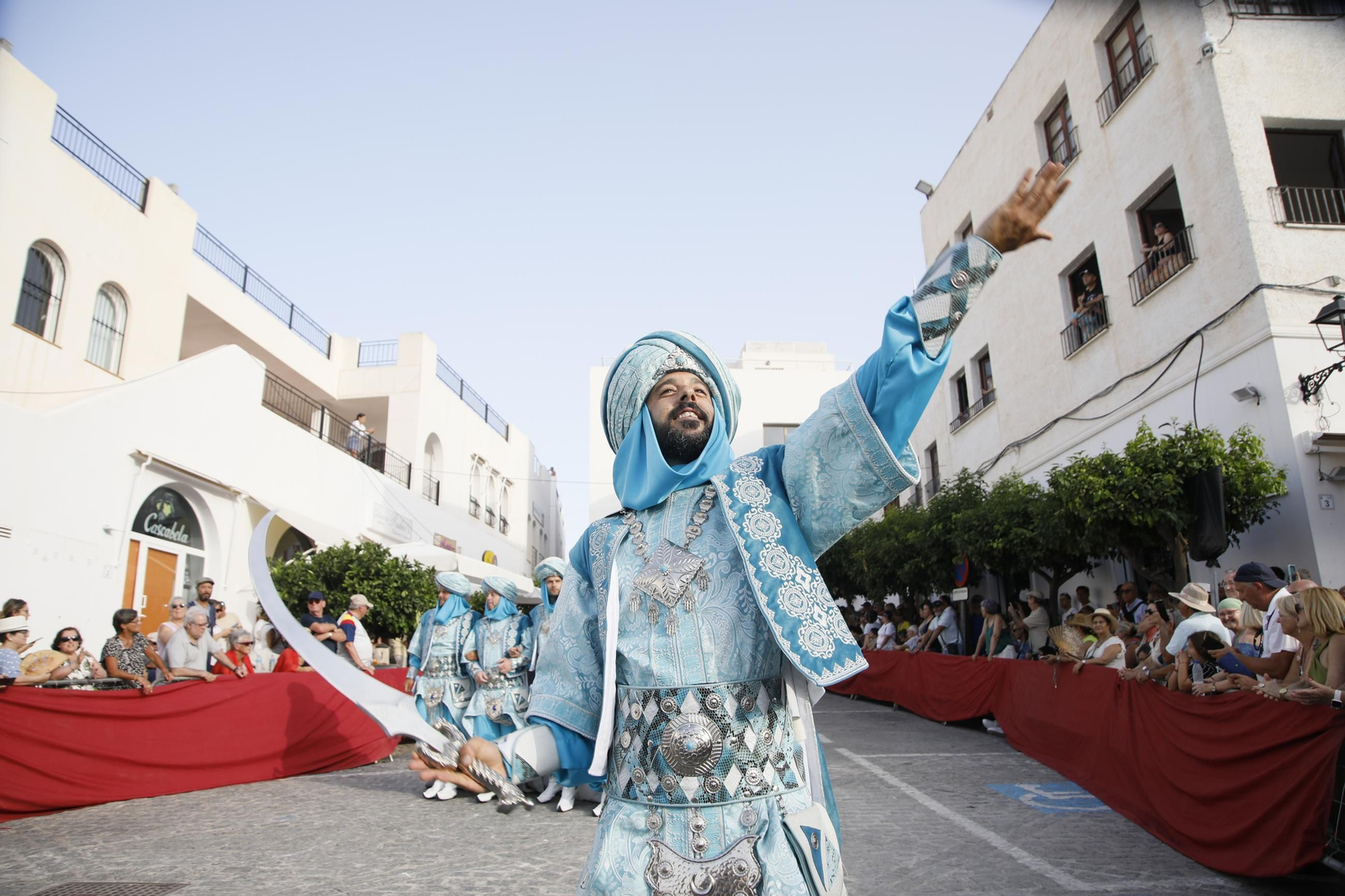 El gran desfile de Moros y Cristianos de Mojácar, en imágenes