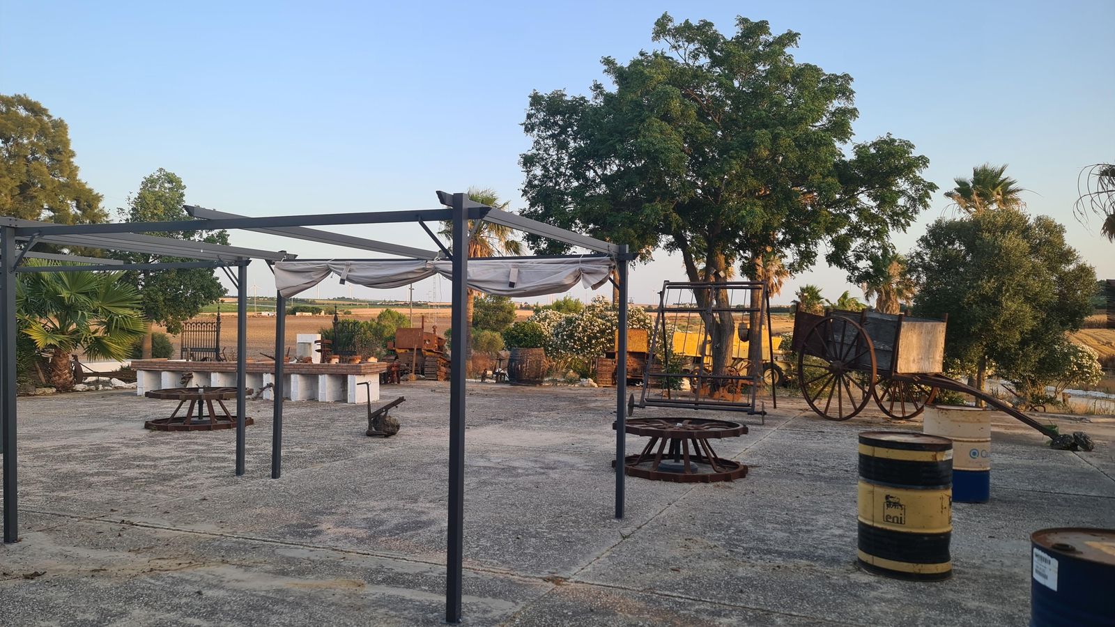 artilugios asados Cortijo Montana