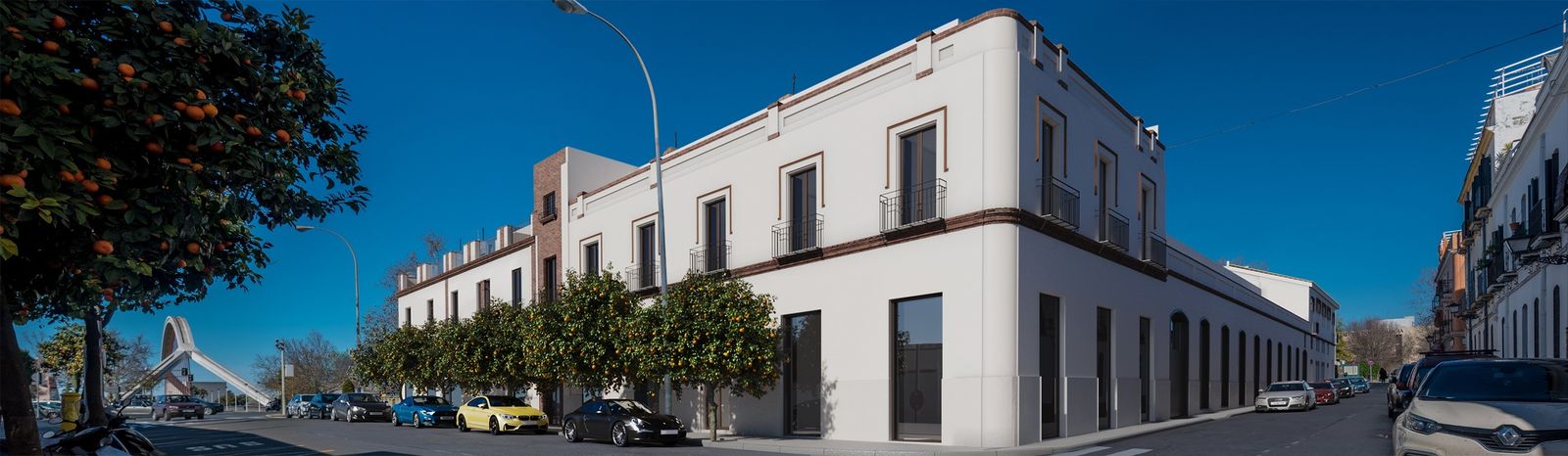 Recreación exterior del edificio que respeta la fachada original de José Espiau y Muñoz.