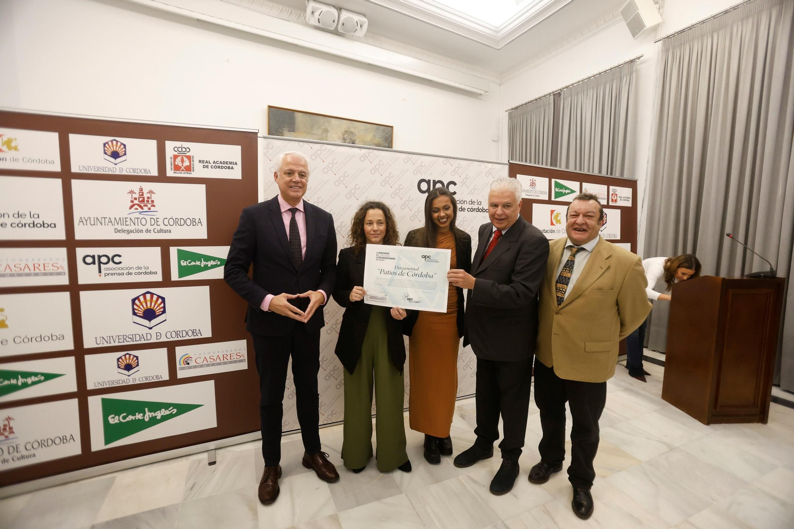 La entrega del Premio Córdoba de Periodismo, en imágenes La entrega del Premio Córdoba de Periodismo, en imágenes