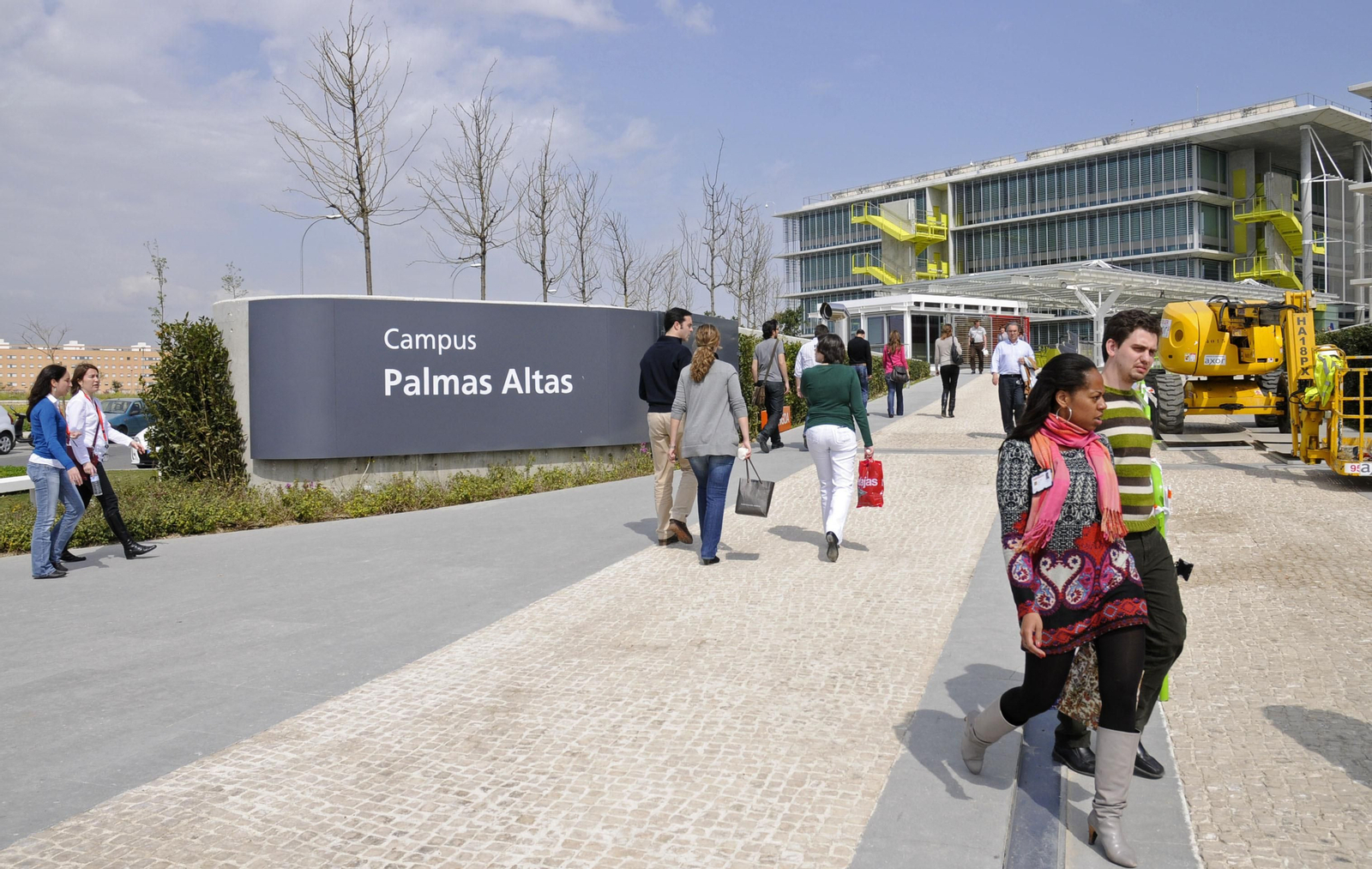 La sede de la multinacional Abengoa en Palmas Altas.