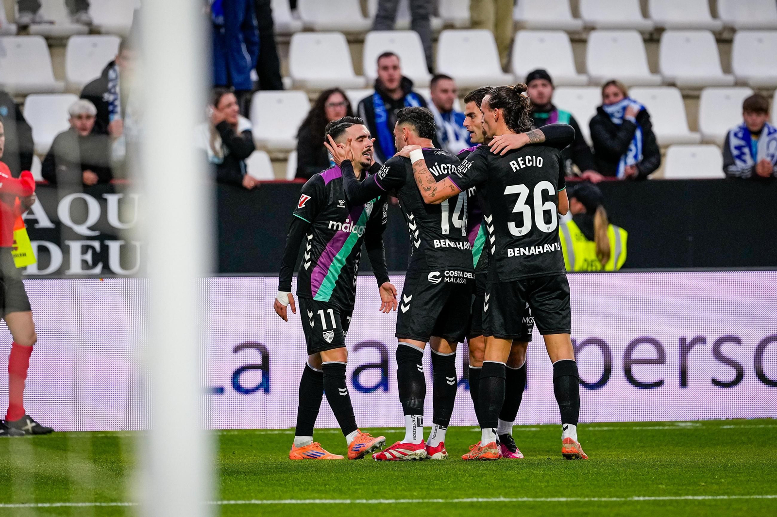 Albacete-Málaga CF, en fotos