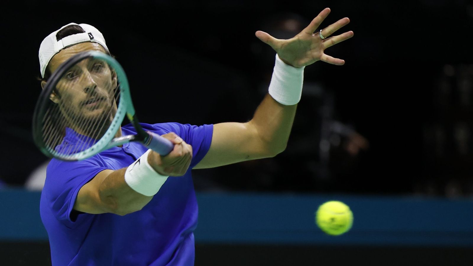 Copa Davis: Francisco Cerundolo pasa por encima de Musetti y Argentina domina 1-0 a Italia