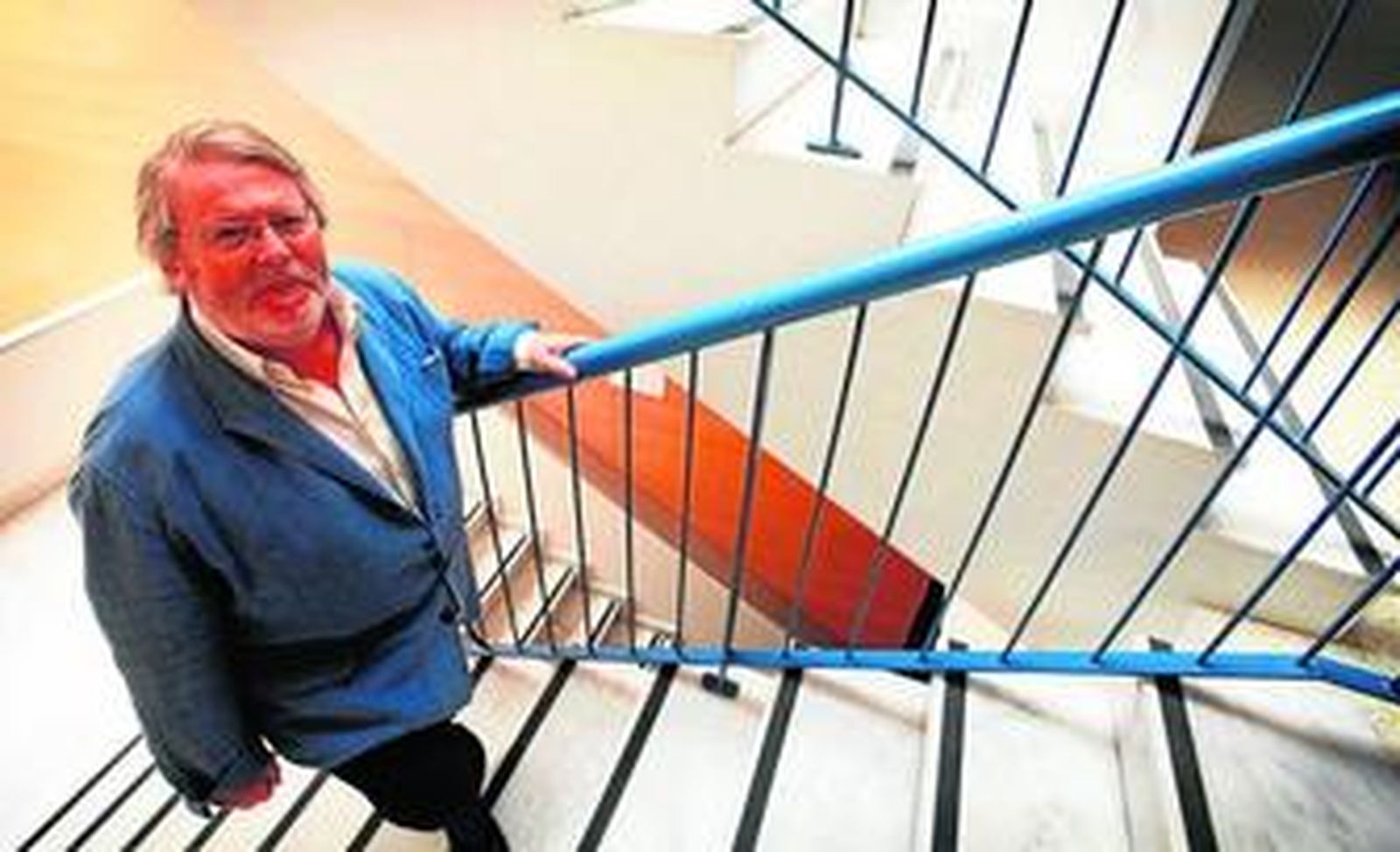 Antonio Arcas, fotografiado ayer en una de las dependencias del campus universitario.