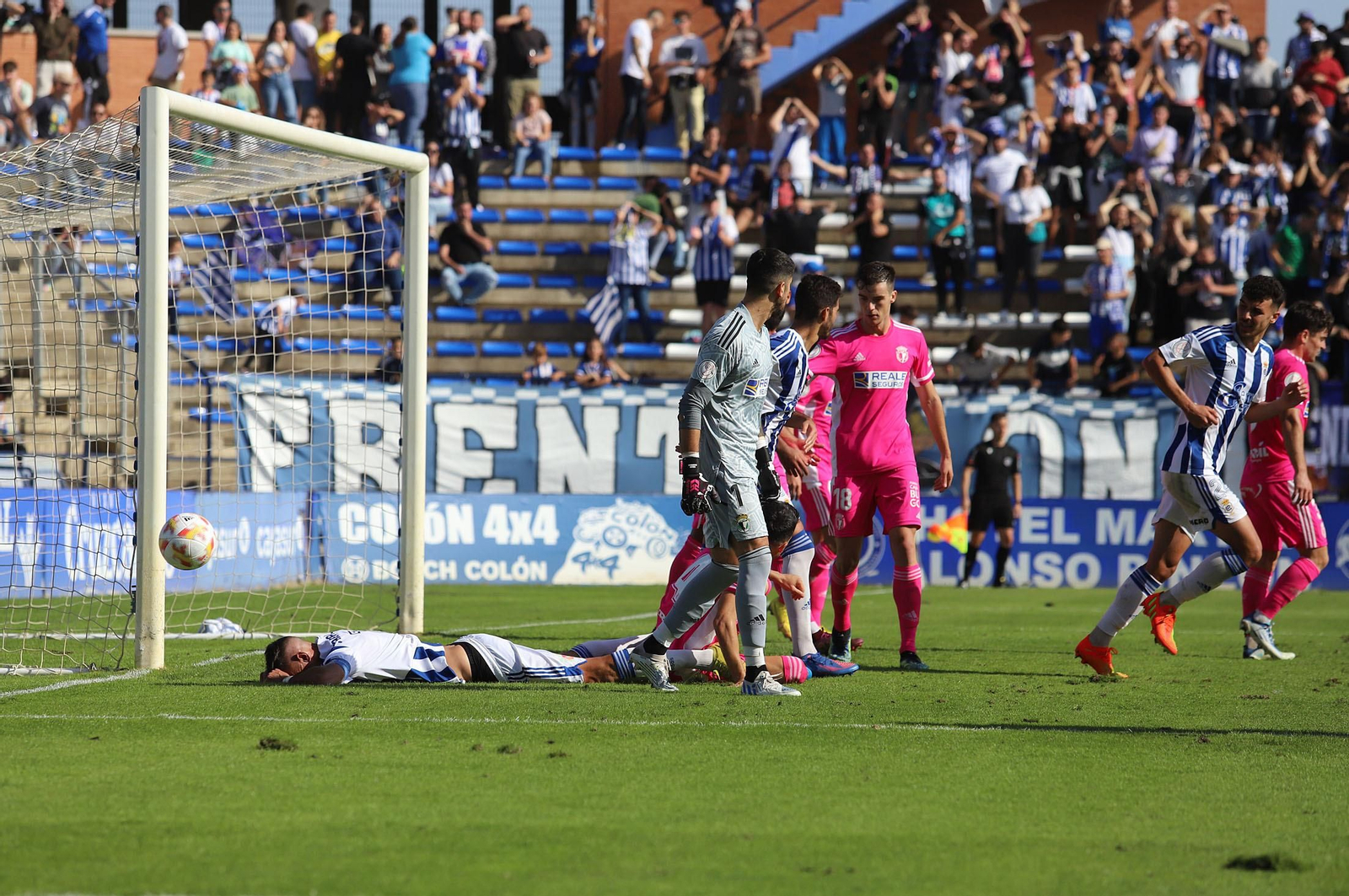 Las mejores imágenes del Recreativo de Huelva-Burgos, partido de eliminatoria de la Copa del Rey