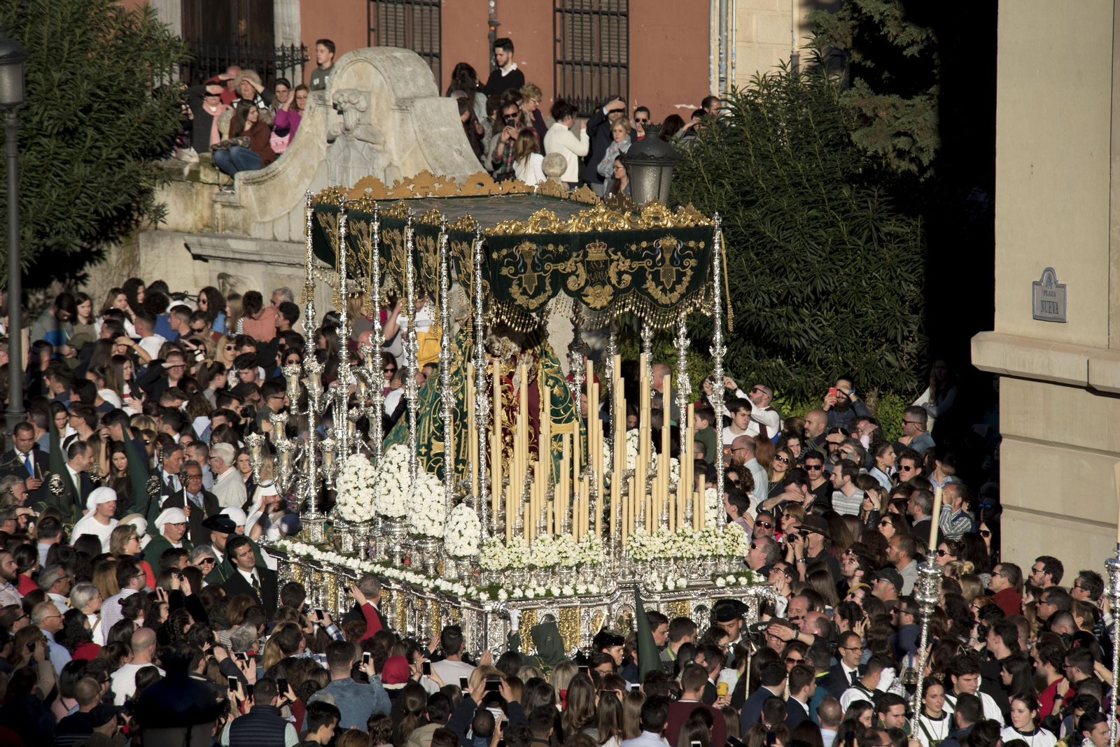 Será la primera vez que Granada vea a la Virgen de la Esperanza en las calles tras ser coronada canónicamente