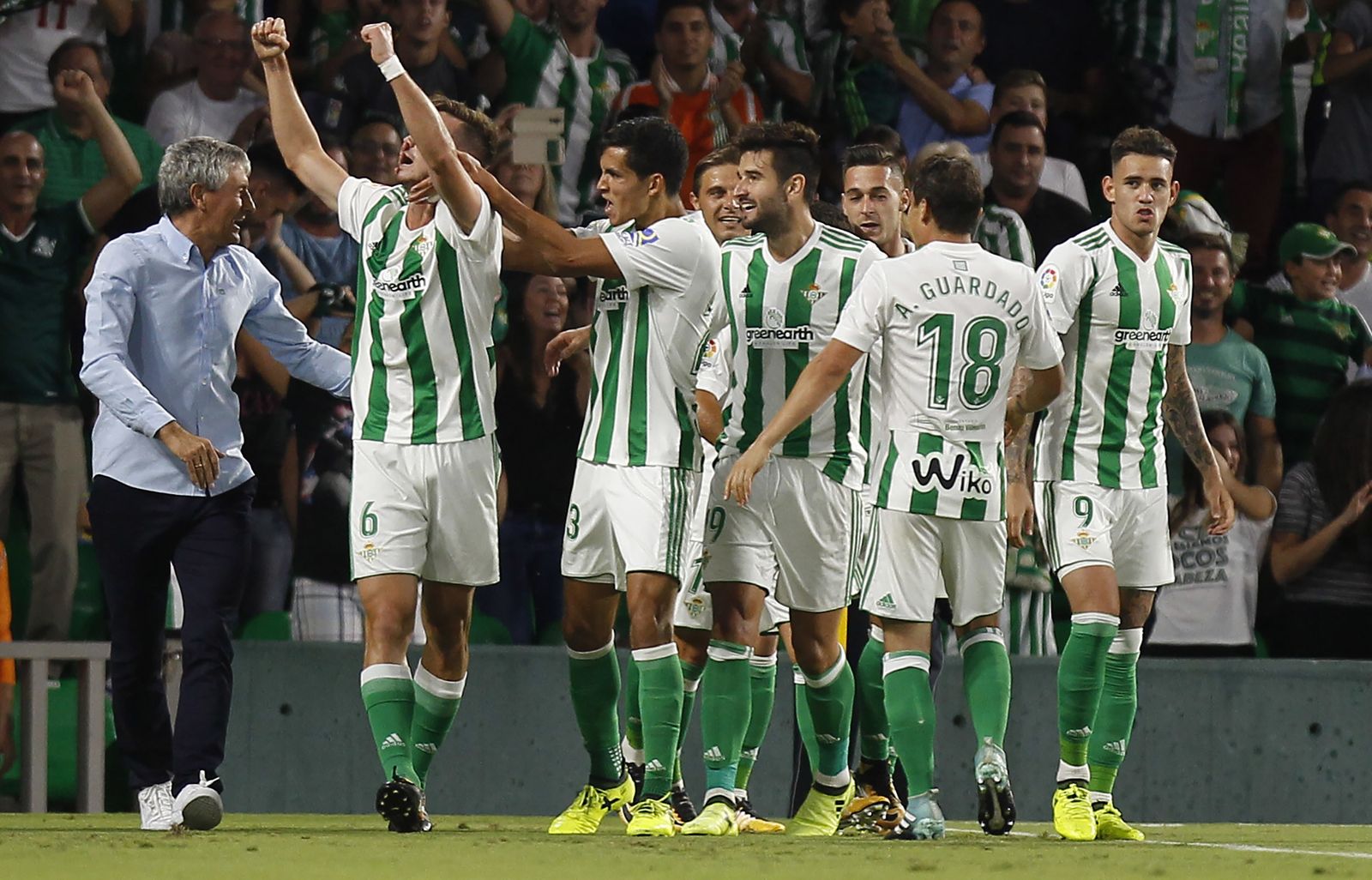 El Real Betis-Levante, en imágenes