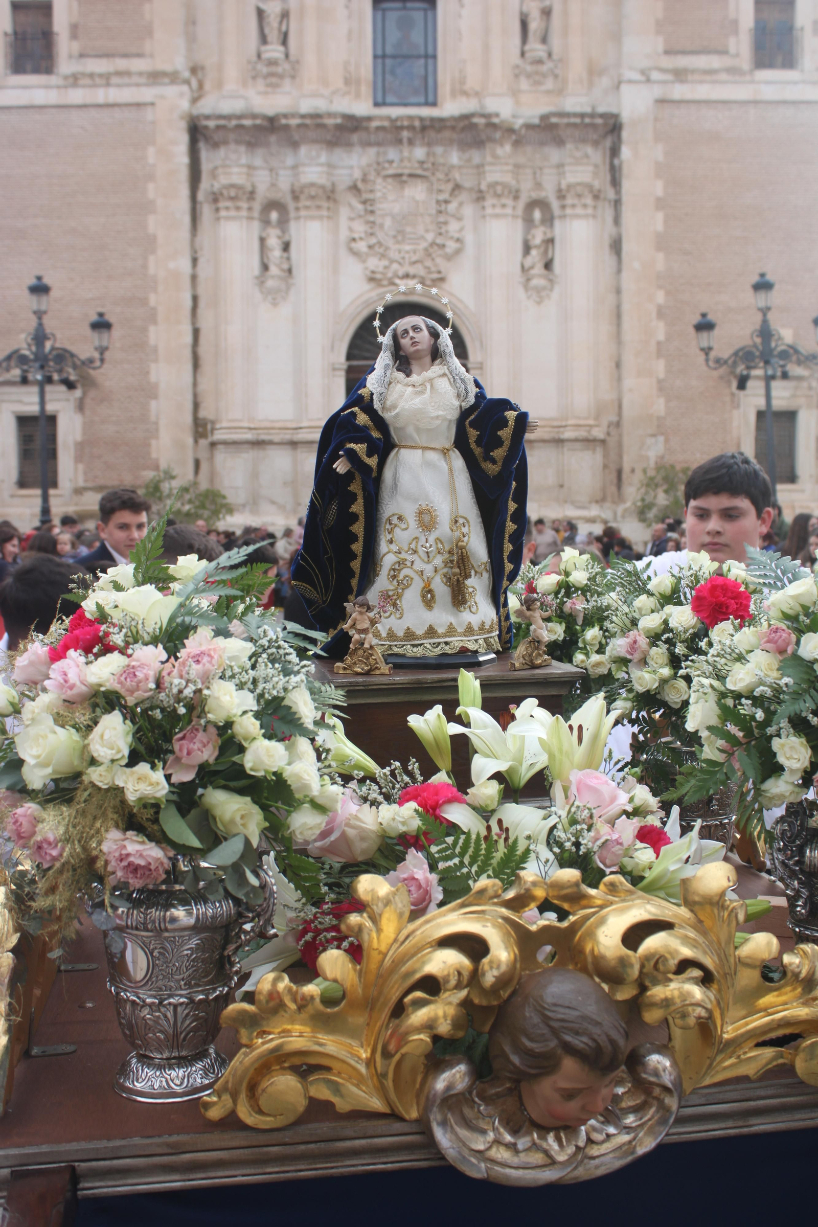 La procesión infantil de Vélez Rubio, en imágenes
