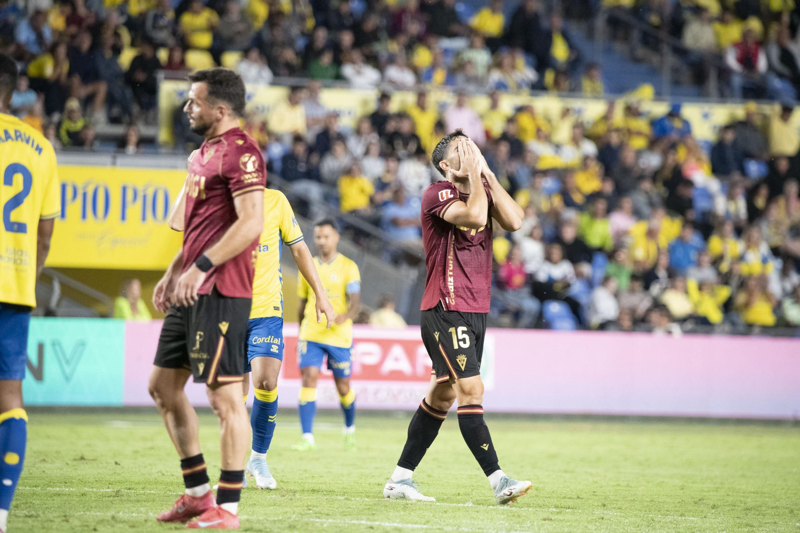 Las imágenes del Las Palmas-Cádiz CF