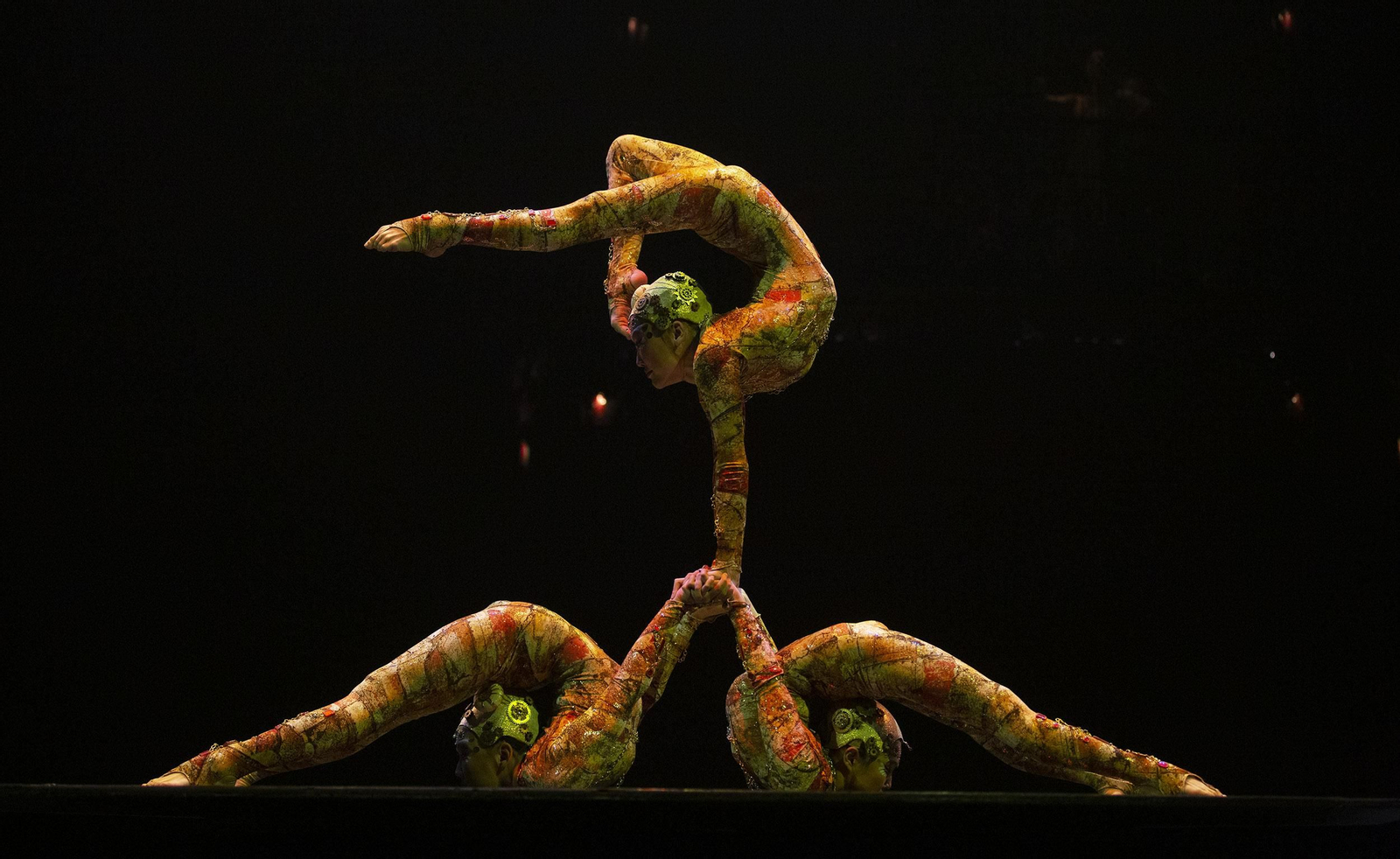 El espectáculo ‘Kooza’, del circo del sol, en imágenes