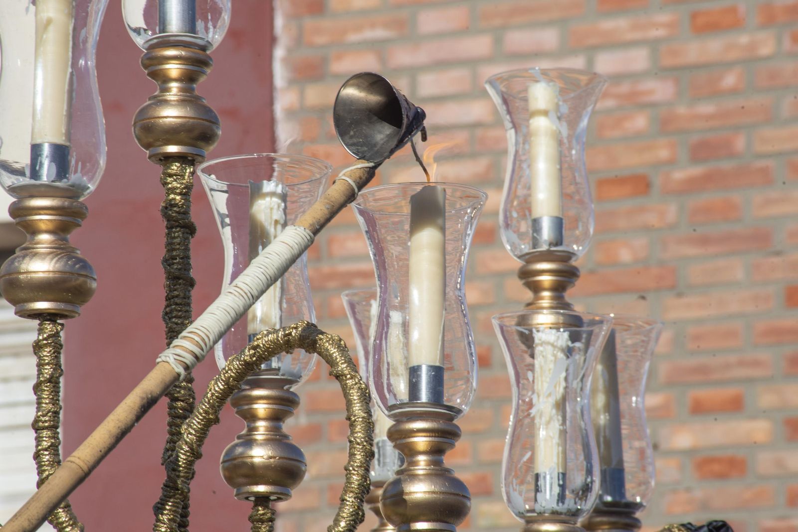 Las fotos de la procesión de María Auxiliadora en La Línea