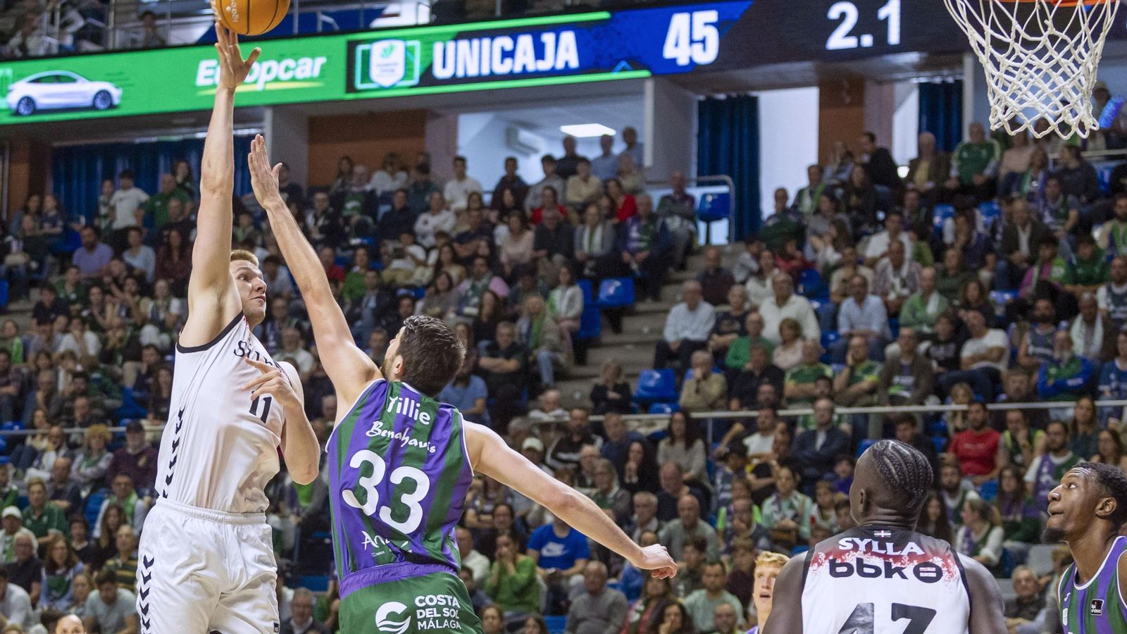 Unicaja-Surne Bilbao, en fotos