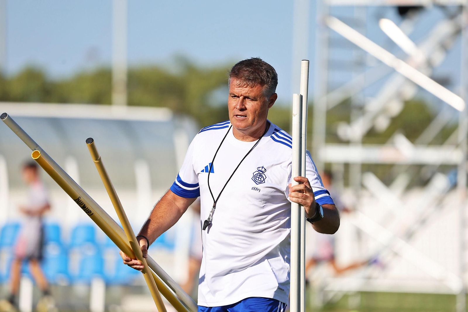 Las imágenes del primer entrenamiento del del Recreativo de Huelva
