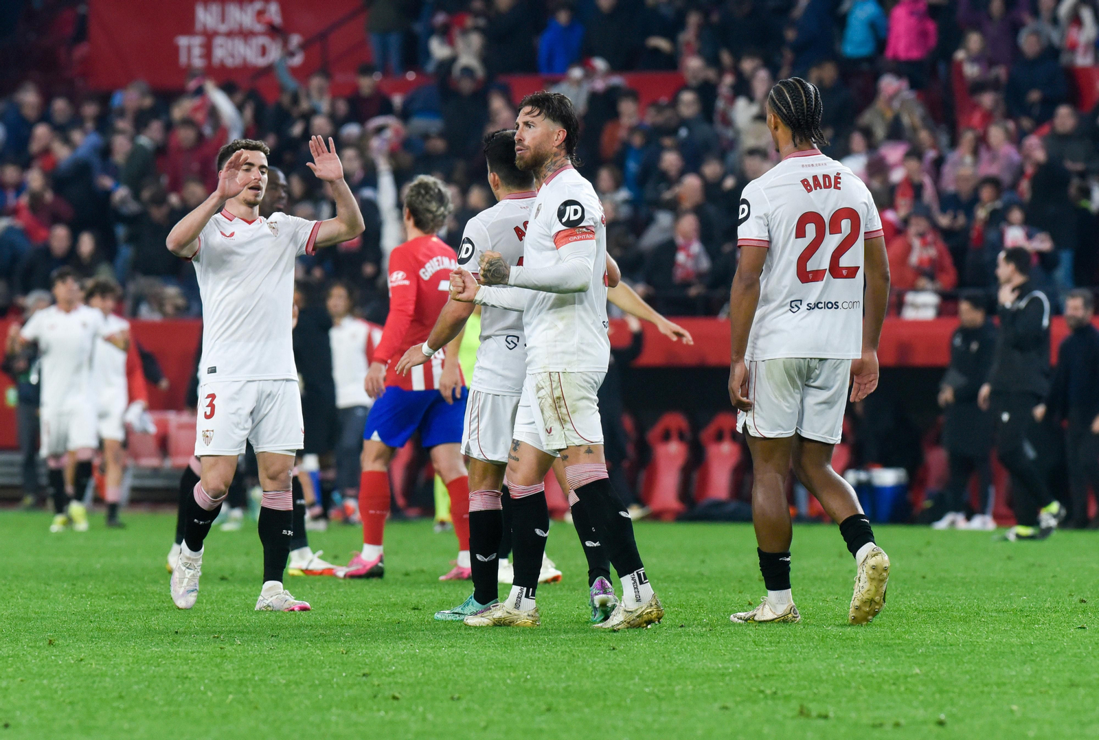 Las imágenes del Sevilla FC - Atlético de Madrid