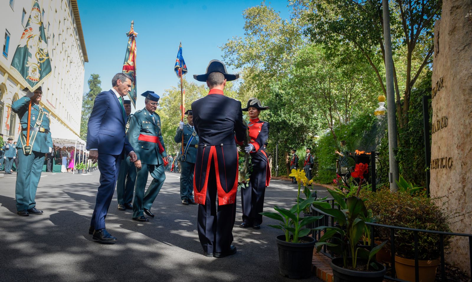 Imágenes del acto del día del Pilar de la Guardia Civil