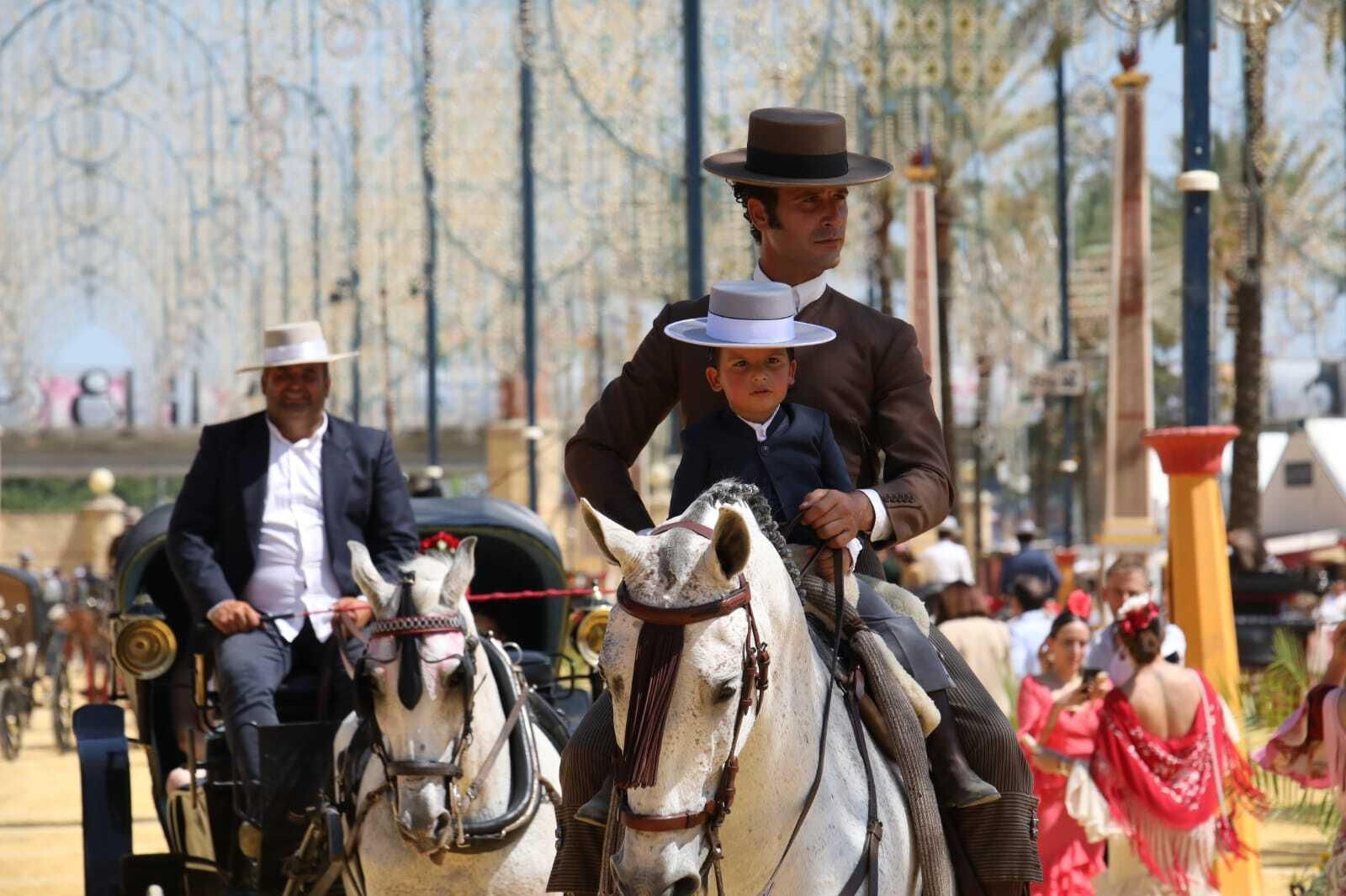 Las imágenes del Domingo de Feria del Caballo de Jerez