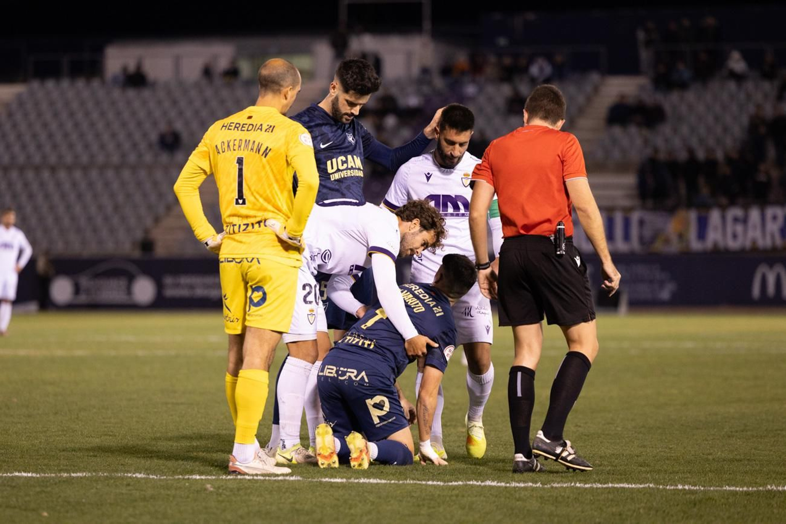 La dura derrota del Real Jaén ante el UCAM Murcia