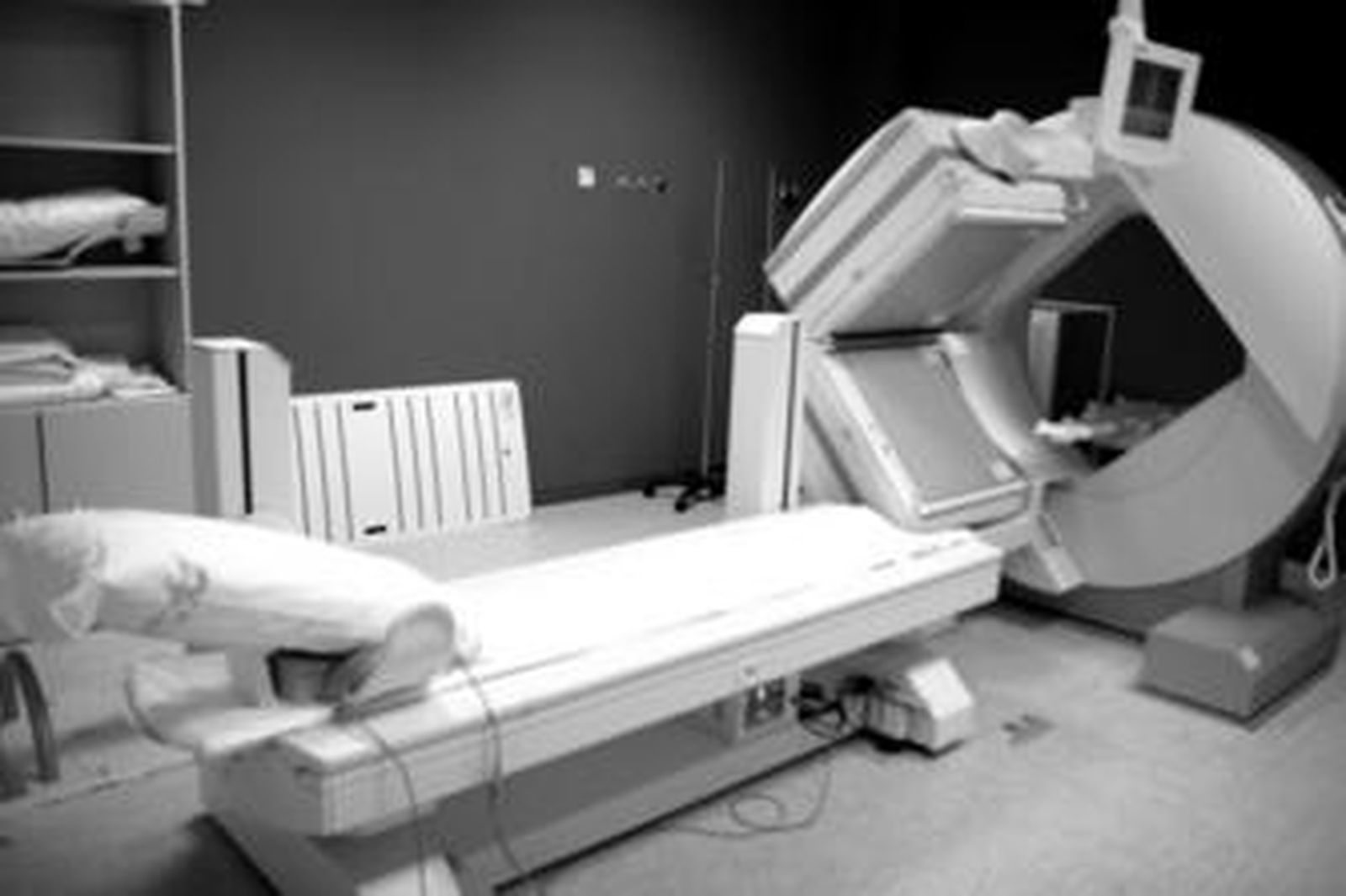 La cámara que utiliza la unidad de Medicina Nuclear del Punta Europa.