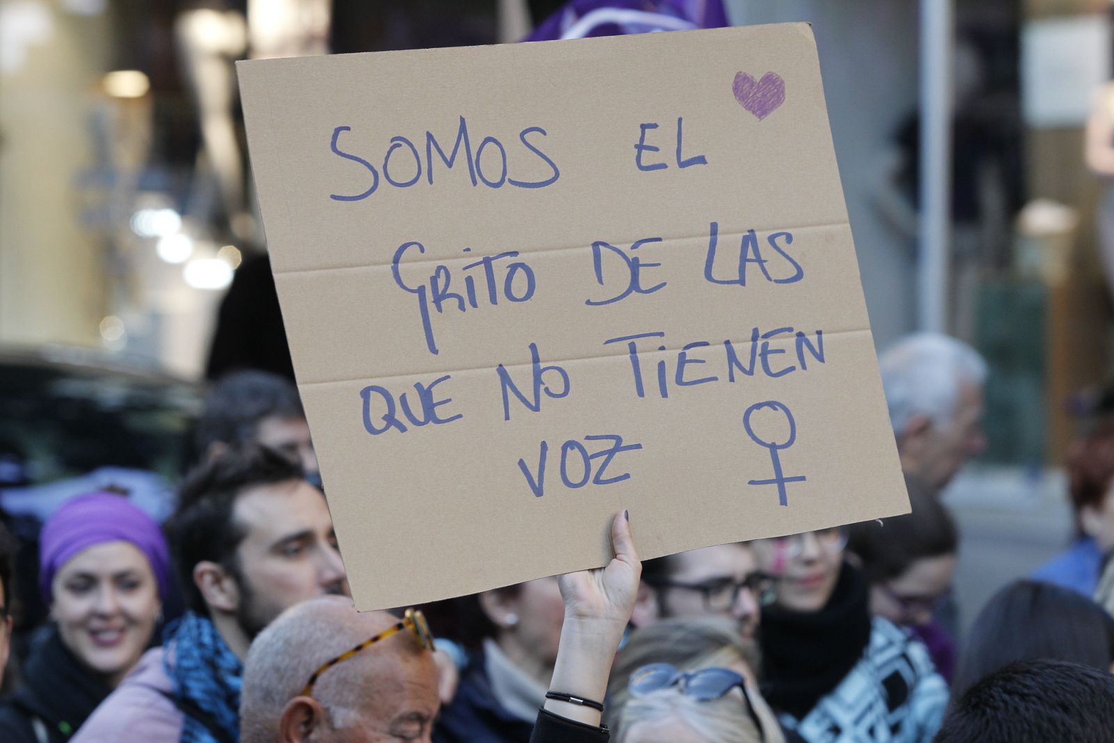 Fotogalería manifestación Día Internacional de la Mujer