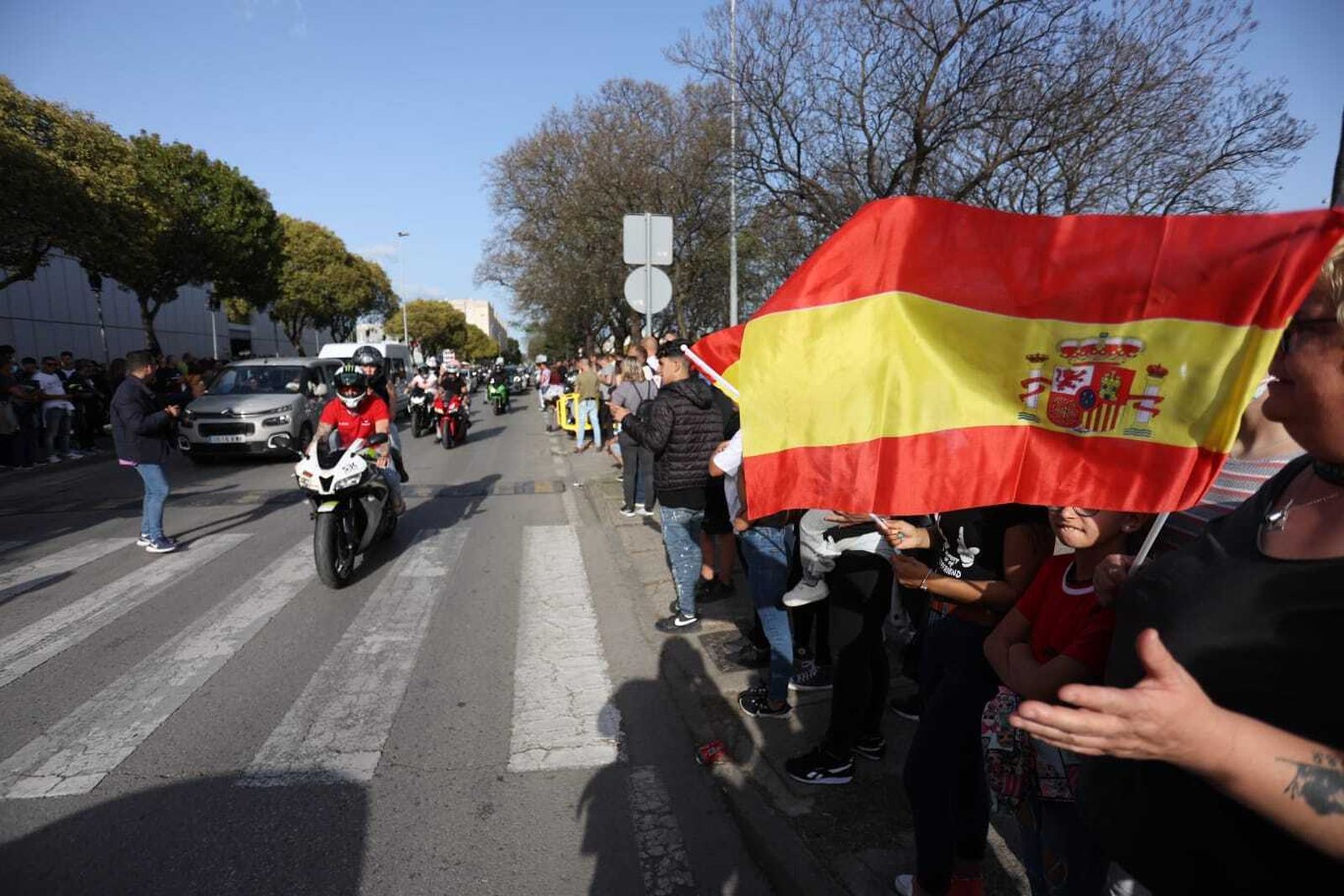 Ambiente motero del viernes del Gran Premio de MotoGP en Jerez