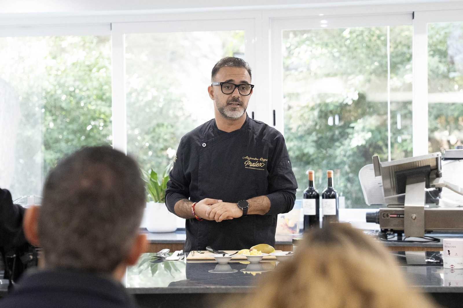 Las imágenes del delicioso sorbete gourmet de Gamba Roja de Alejandro Reyes